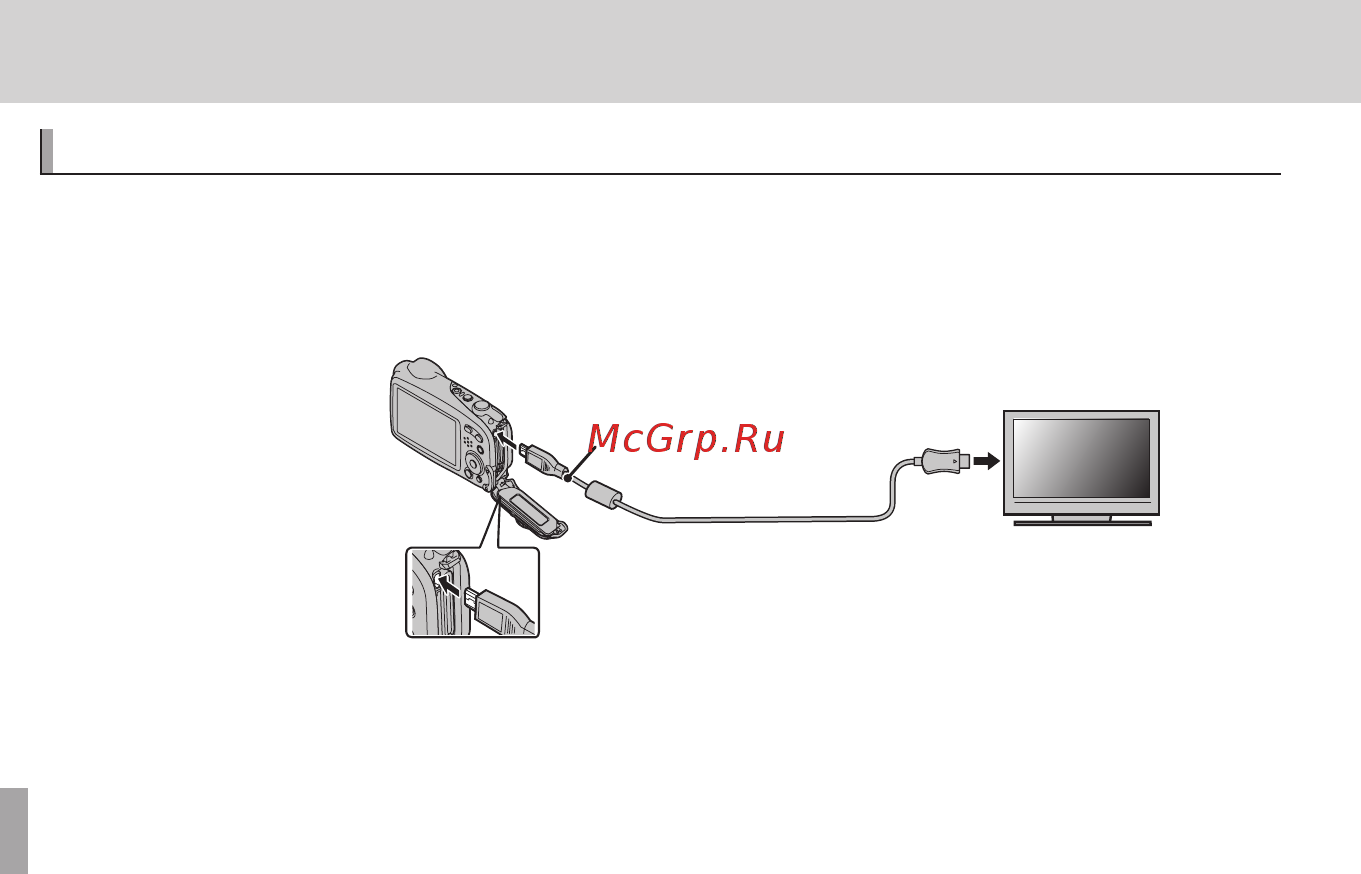 Fujifilm FinePix XP70 Orange [72/134] Connections connections