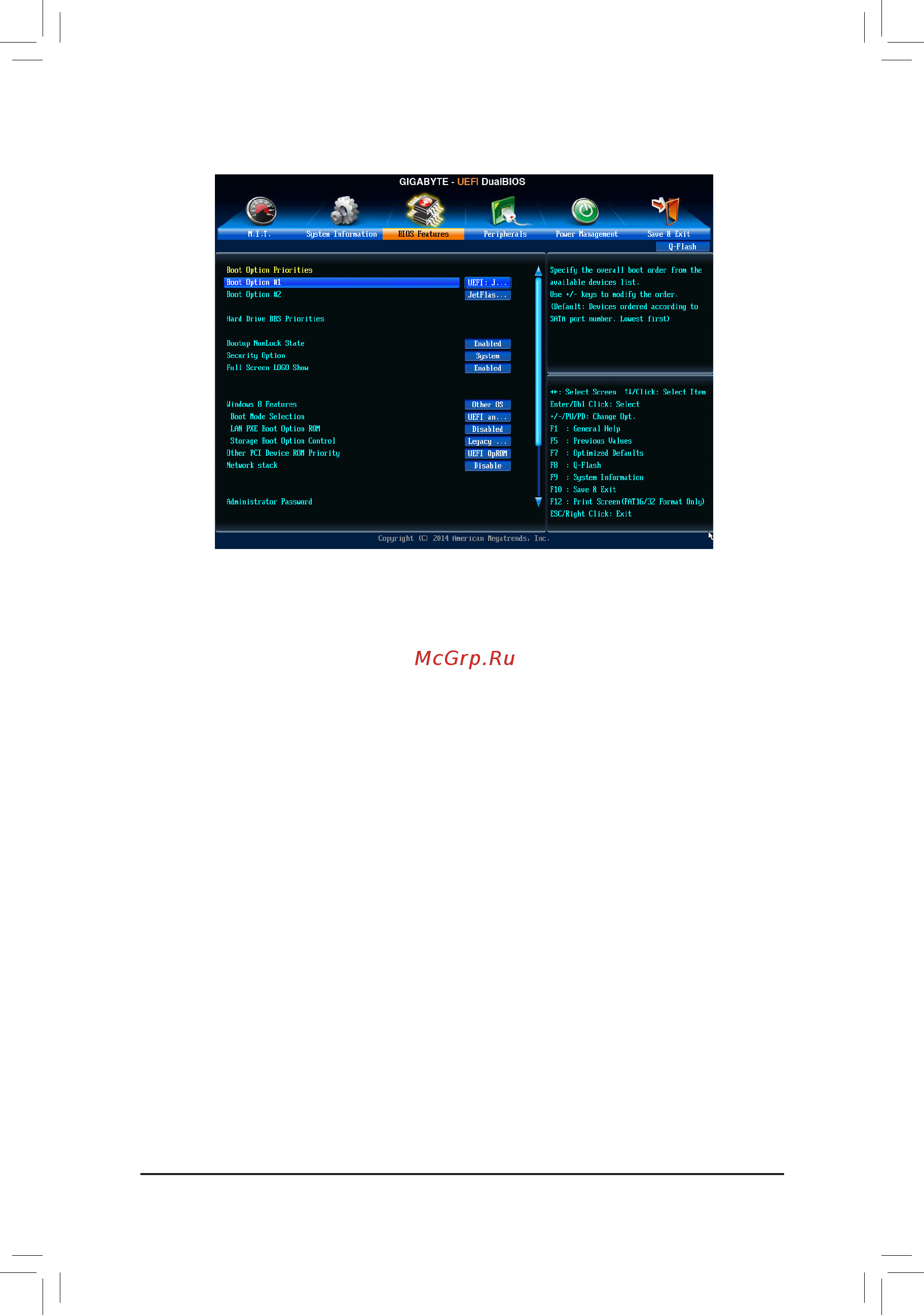Gigabyte GA-990FXA-UD3 Ultra [26/40] 4 bios features