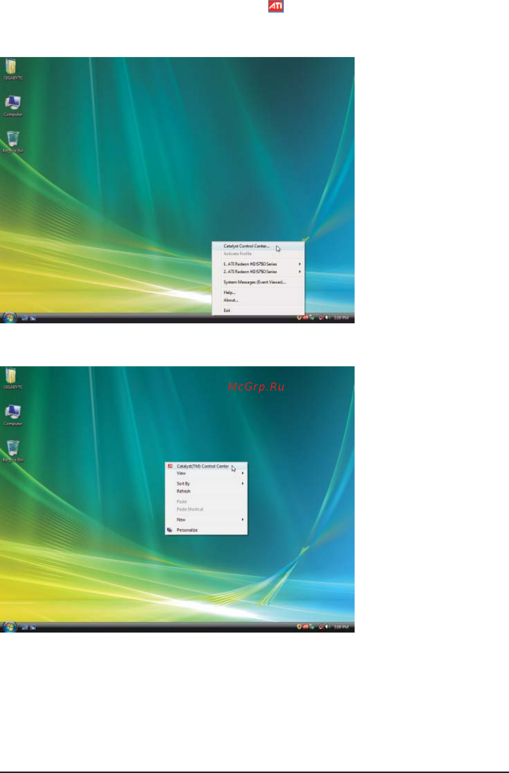 Gigabyte GV-R485ZL-512H [19/39] Taskbar icon