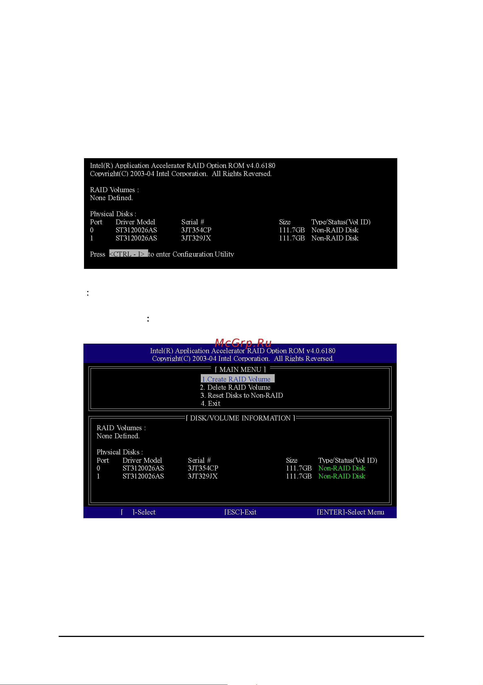 Gigabyte GA-8I915P Duo-A [5/13] 3 configuring raid set in raid bios
