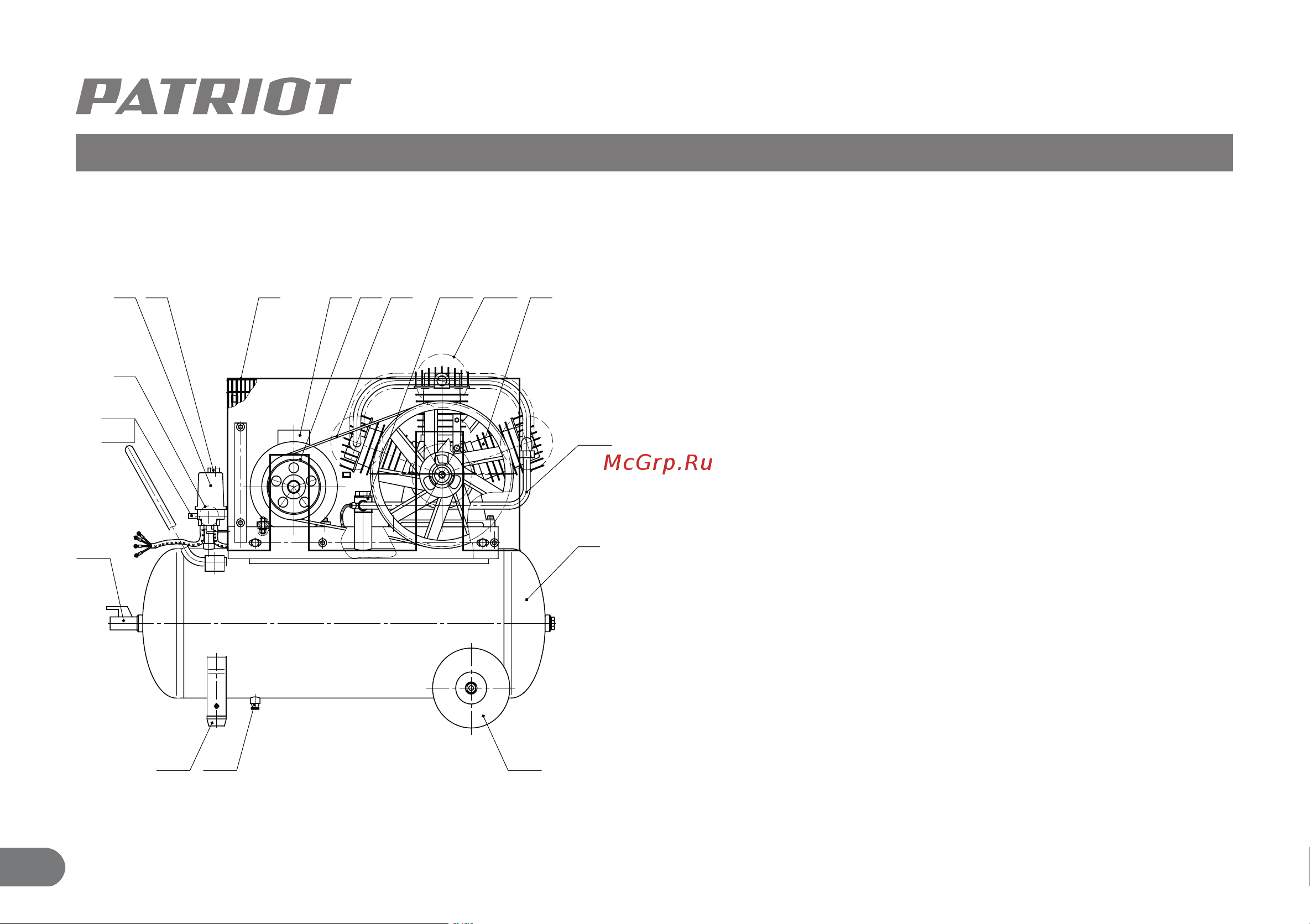 Patriot PTR 50-450A [9/23] Устройство и принцип работы