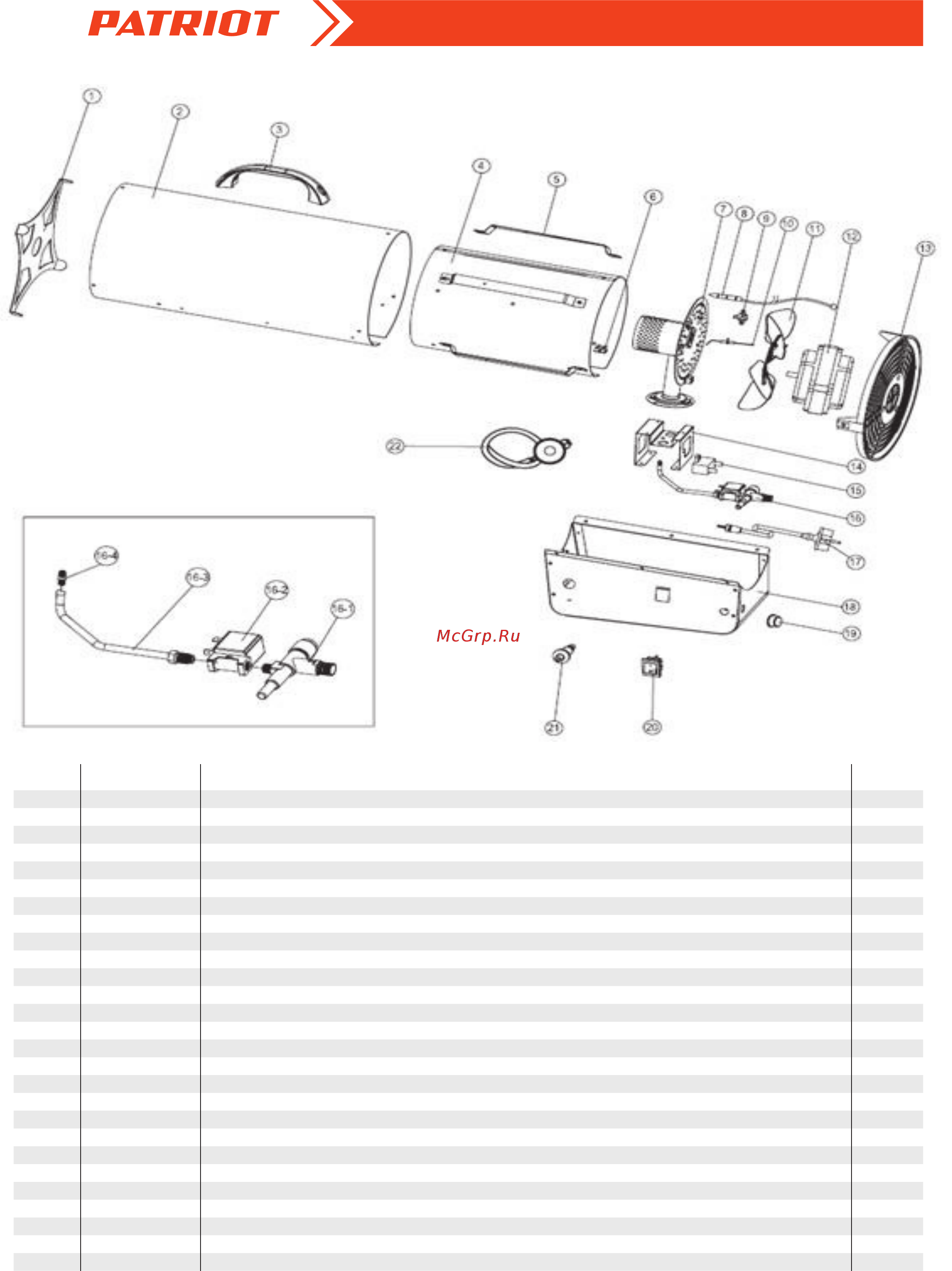 Patriot GS 30 [2/3] Gs 30 теплогенератор газовый