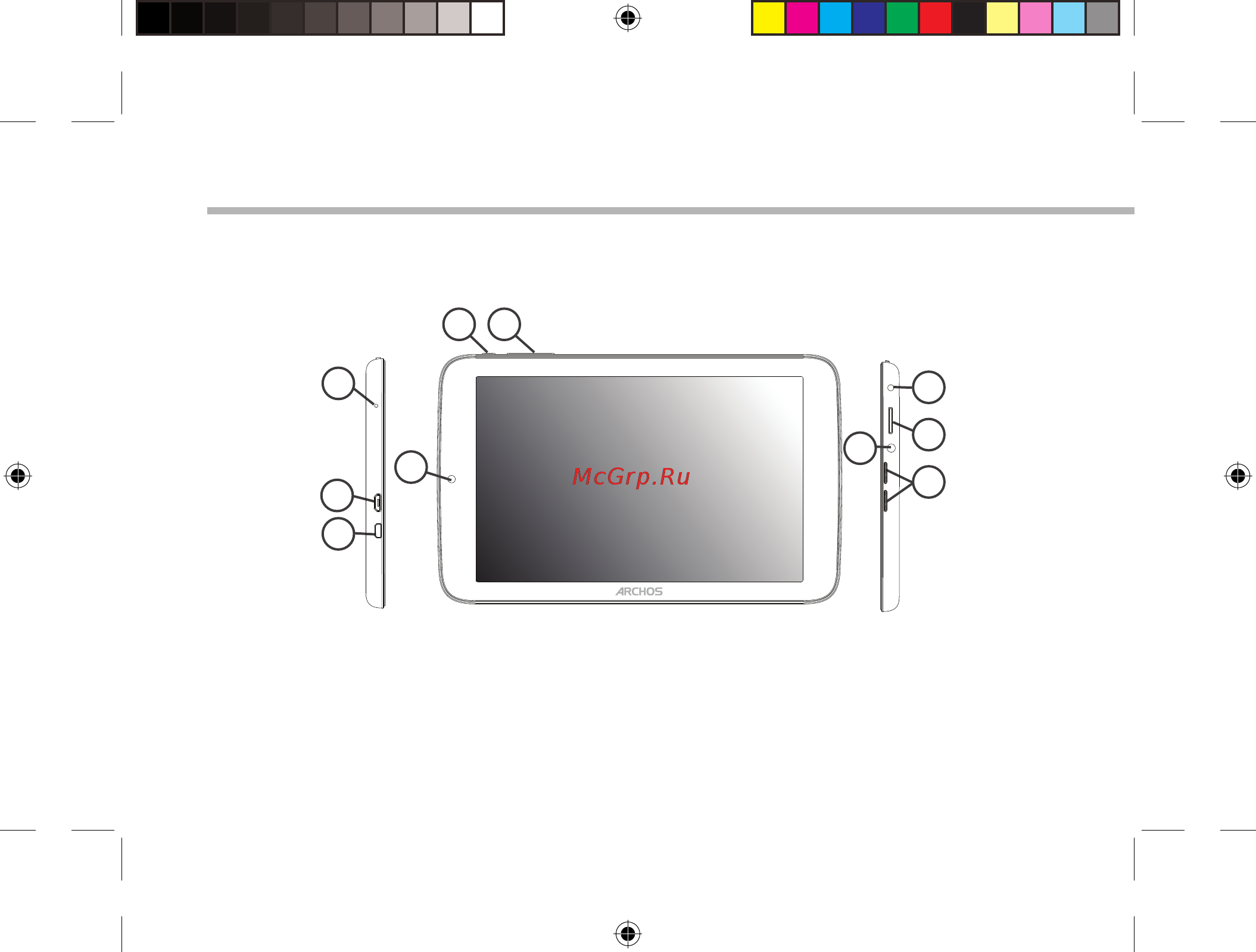 Archos 70IT WIFI 8Gb [4/114] Description of the device