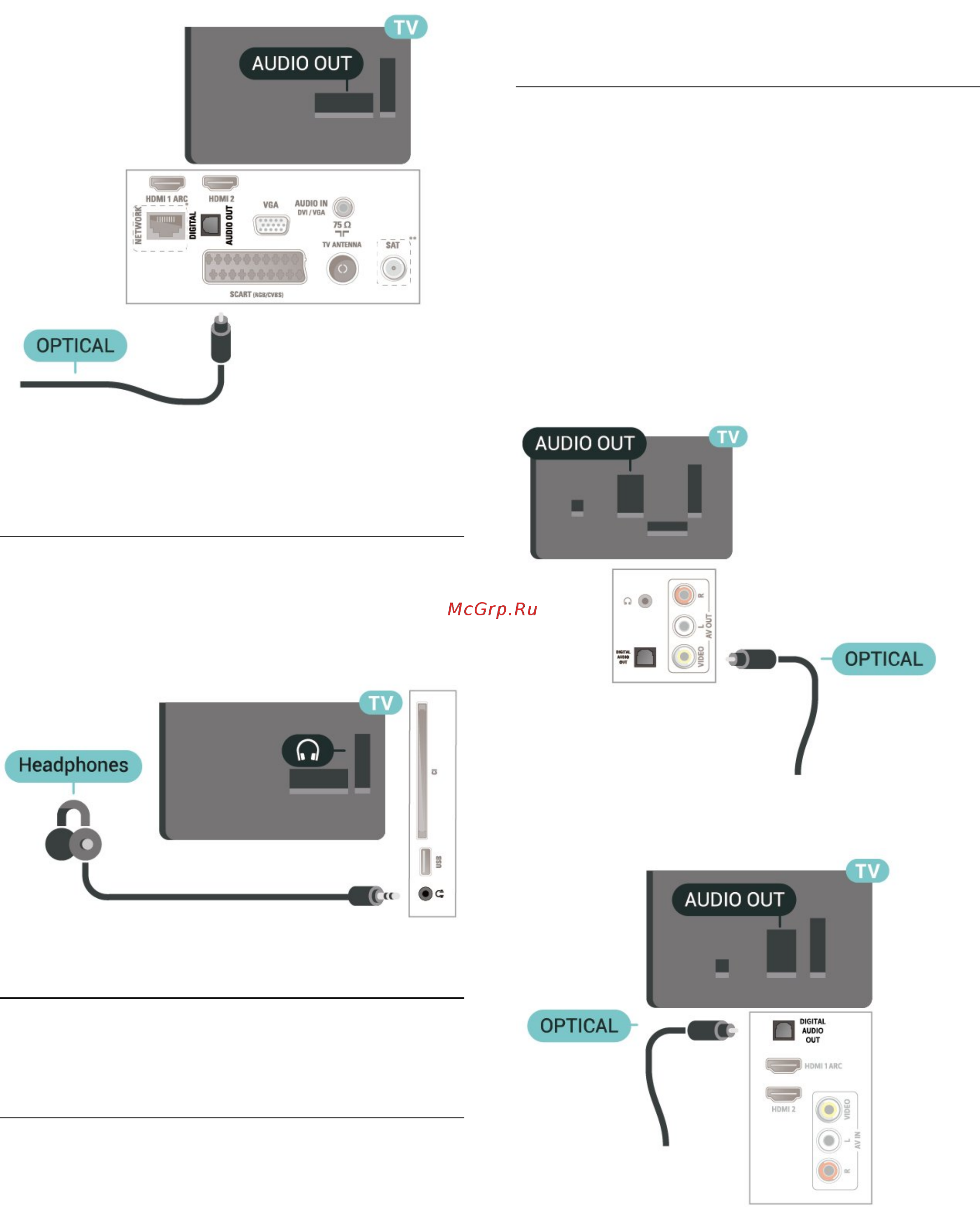 Philips 32PFT4132/60 [20/70] Наушники