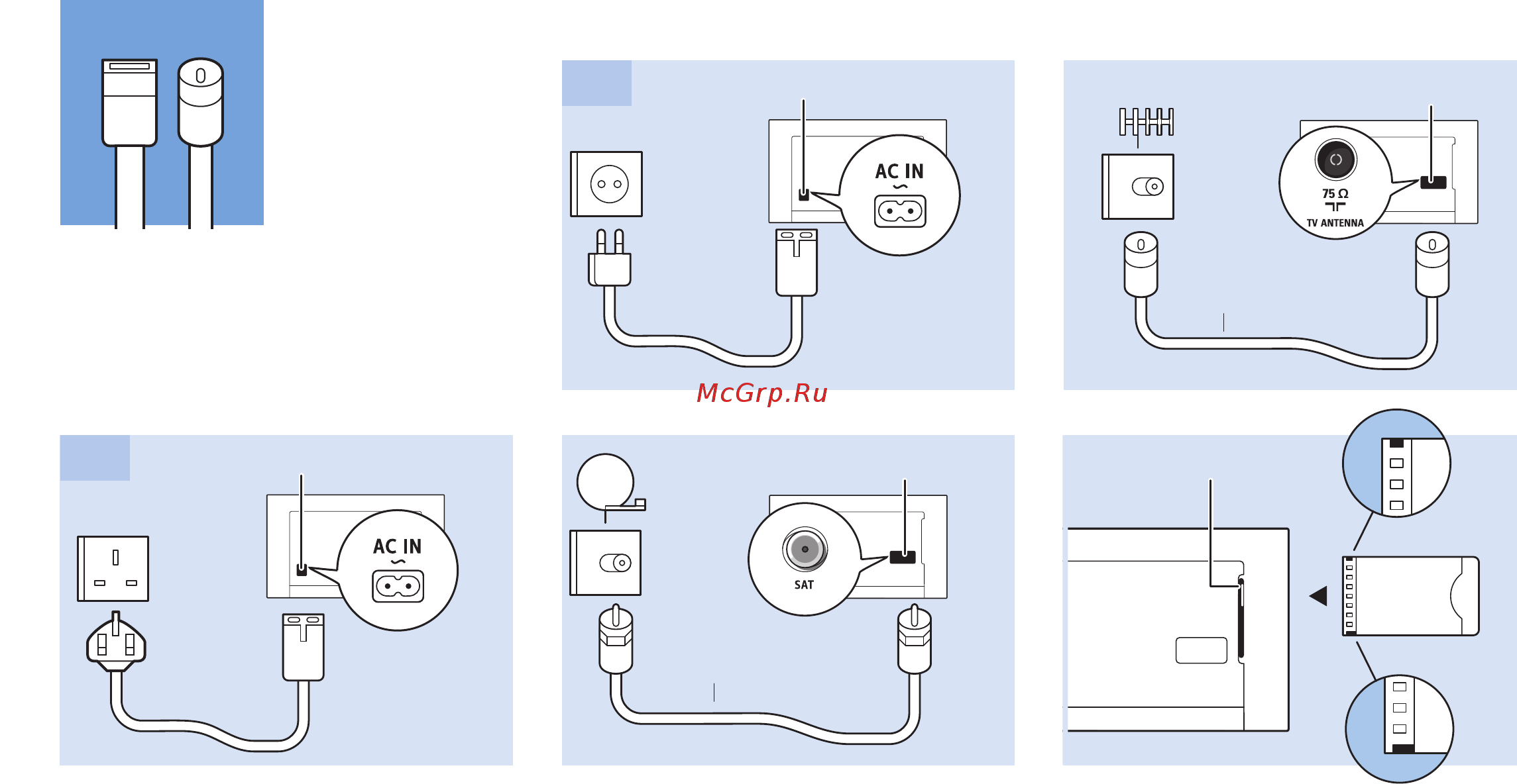Philips 32PFT4132/60 Краткое руководство онлайн [7/16] 225301