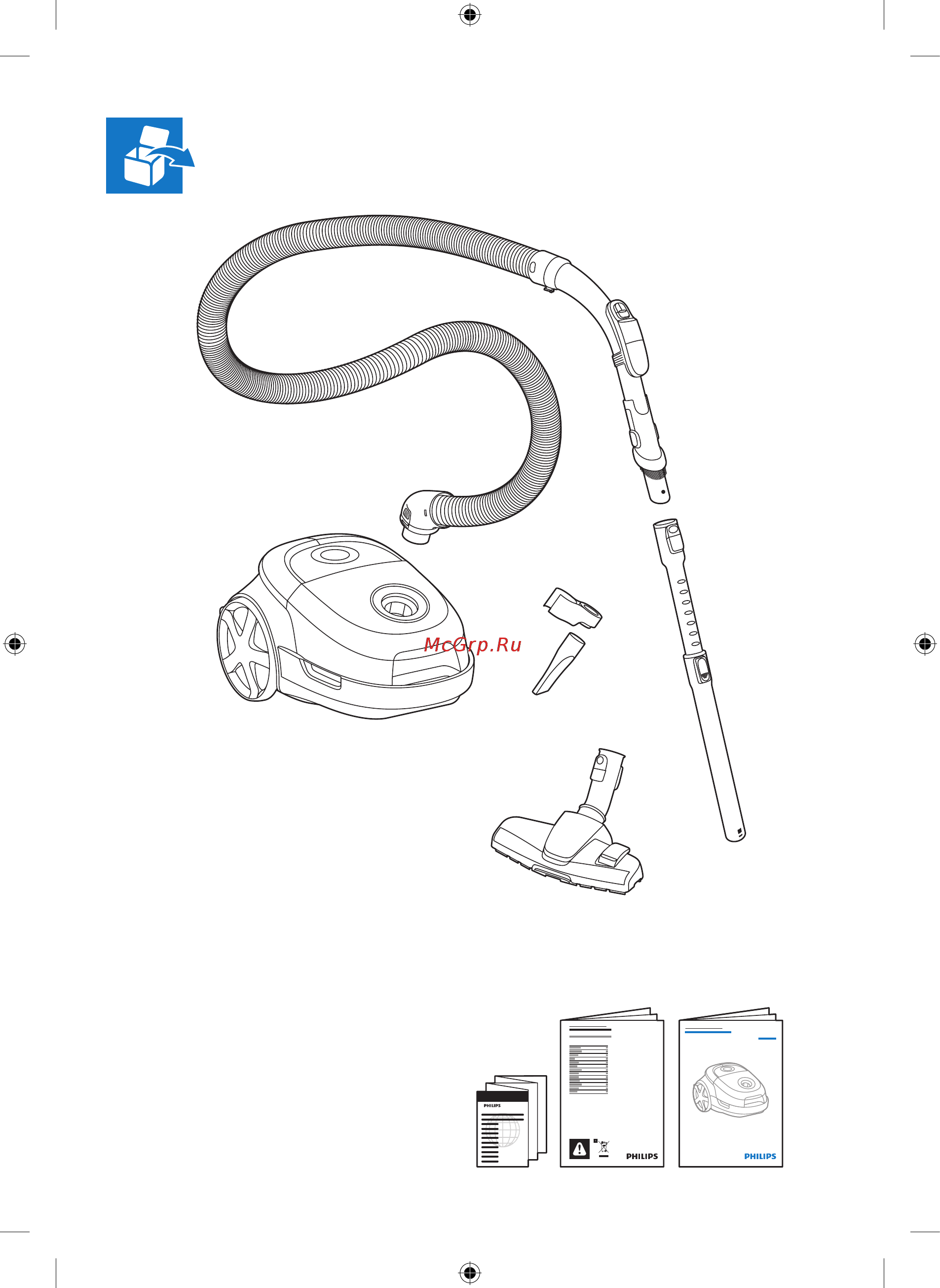 Philips FC8589/01 Руководство пользователя онлайн [3/8] 225338