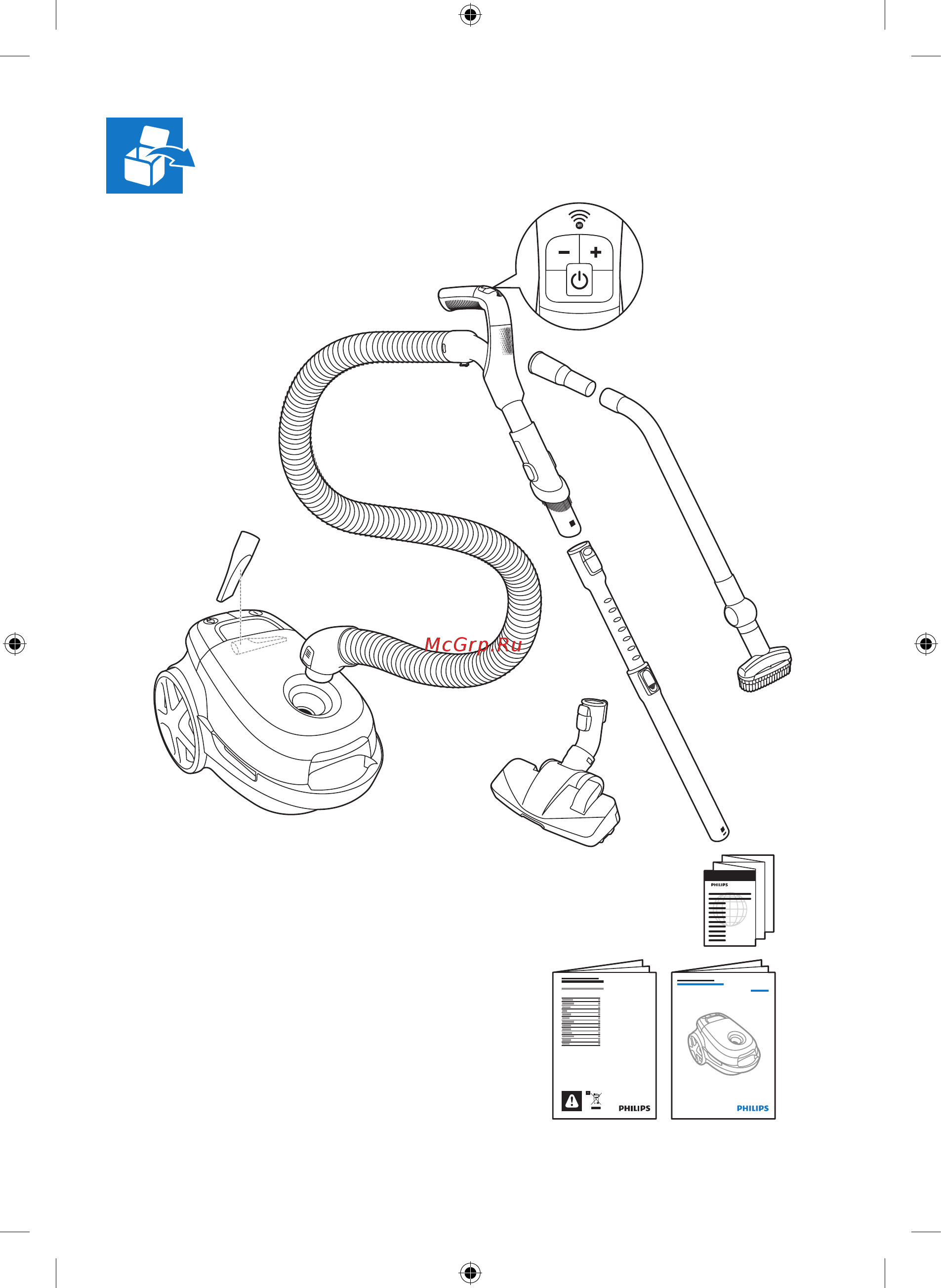 Philips PERFORMER COMPACT FC8391/01 Руководство пользователя онлайн [3/8] 301437