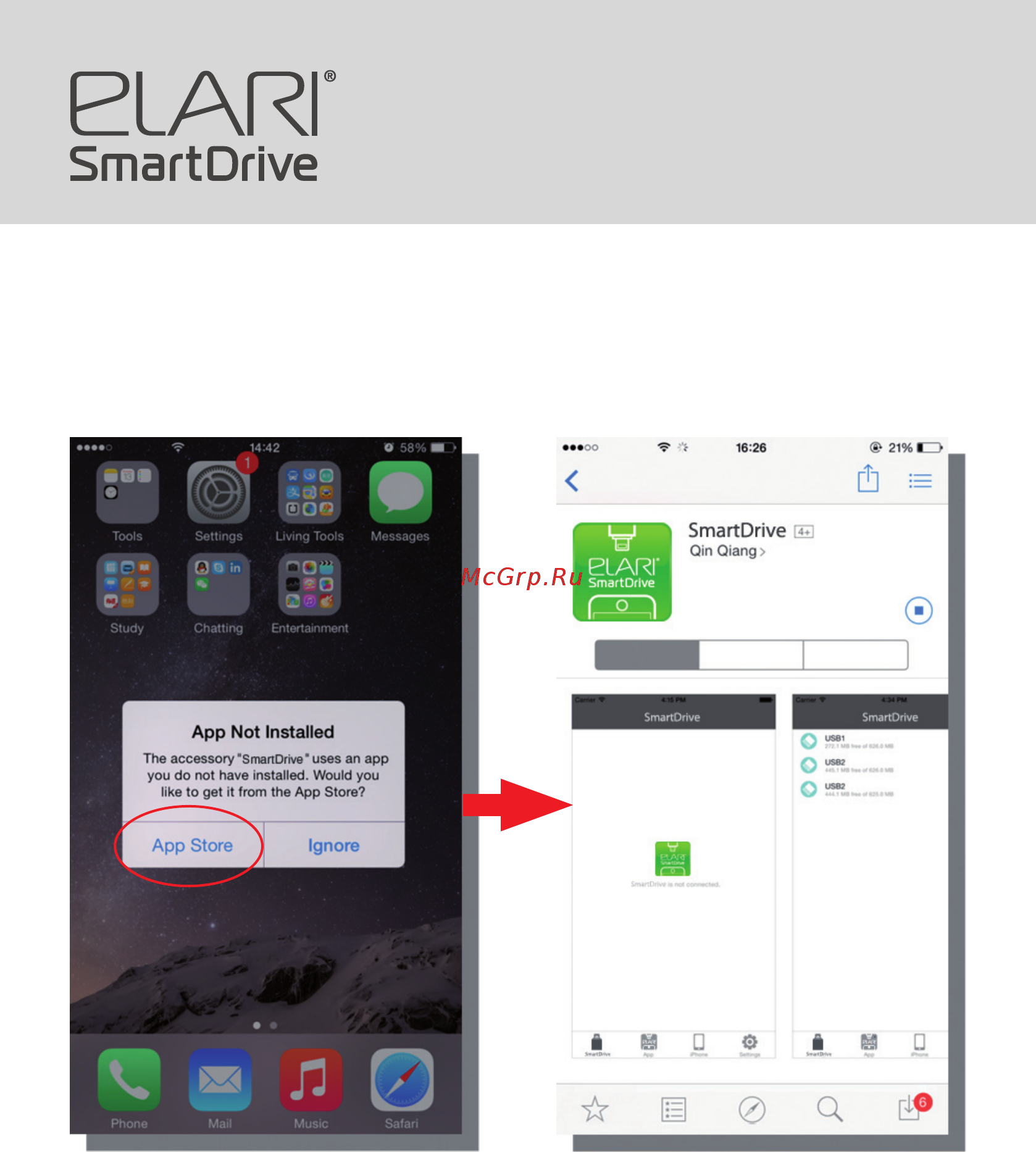 Elari SmartDrive USB 3.0 [3/108] User guide