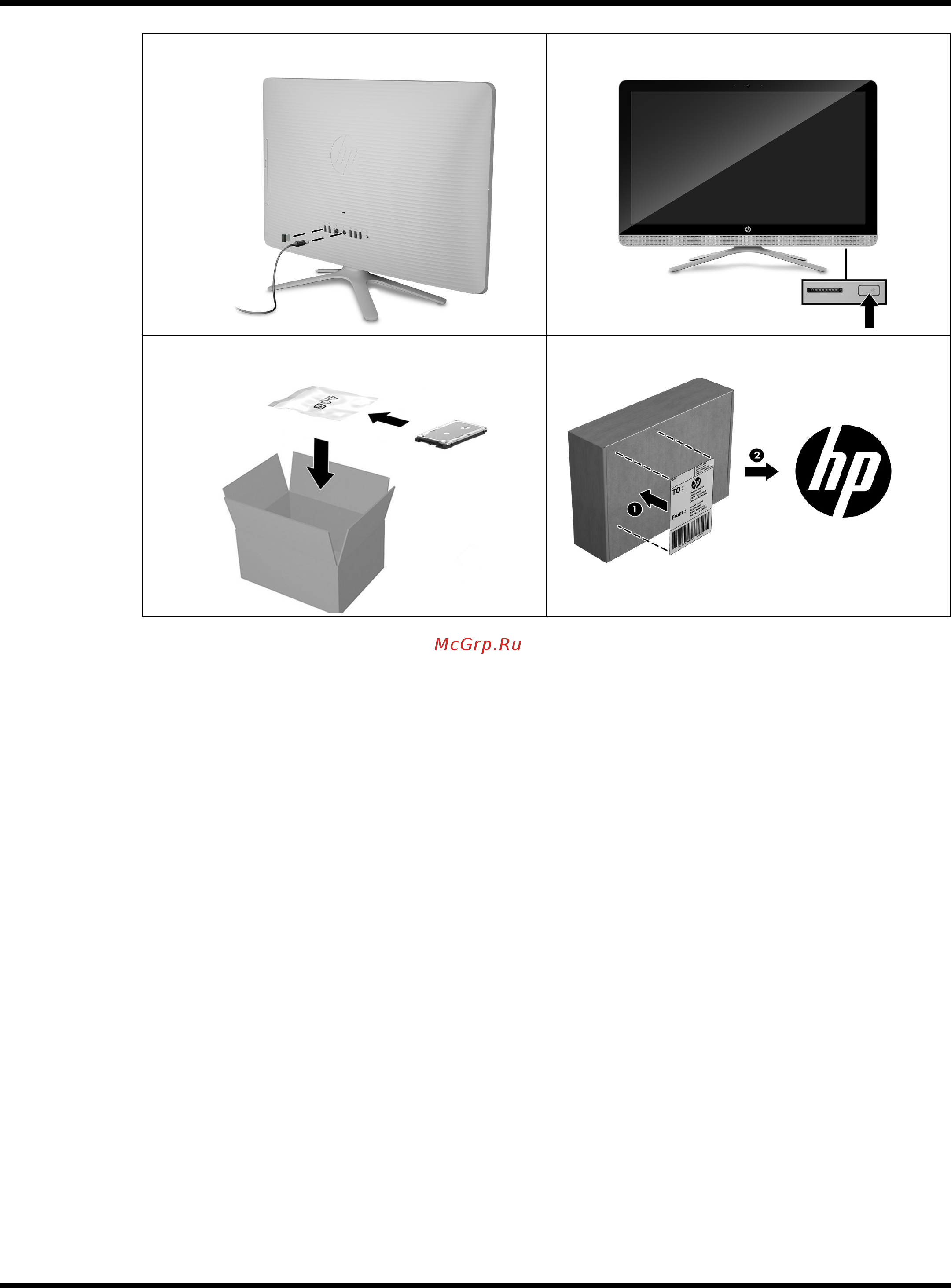 HP Pavilion 24-b100ur, Y6Y17EA Инструкция по эксплуатации онлайн [11/17] 226533