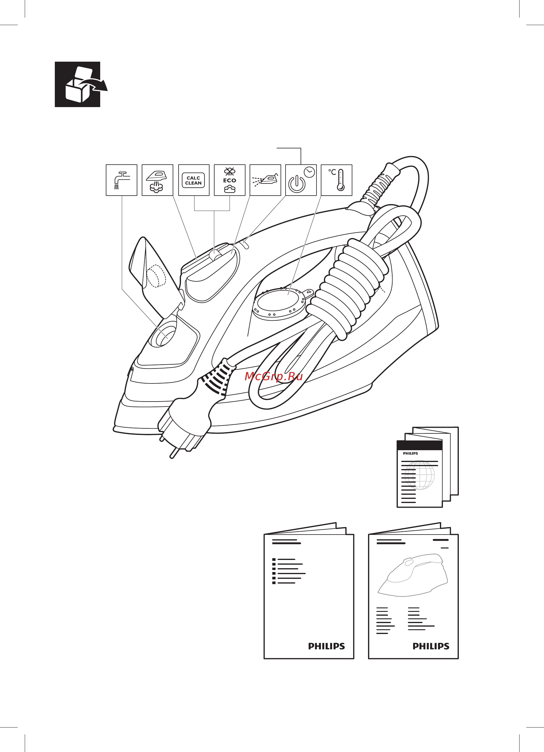 Philips GC2986/40 Руководство пользователя онлайн [3/24] 225637