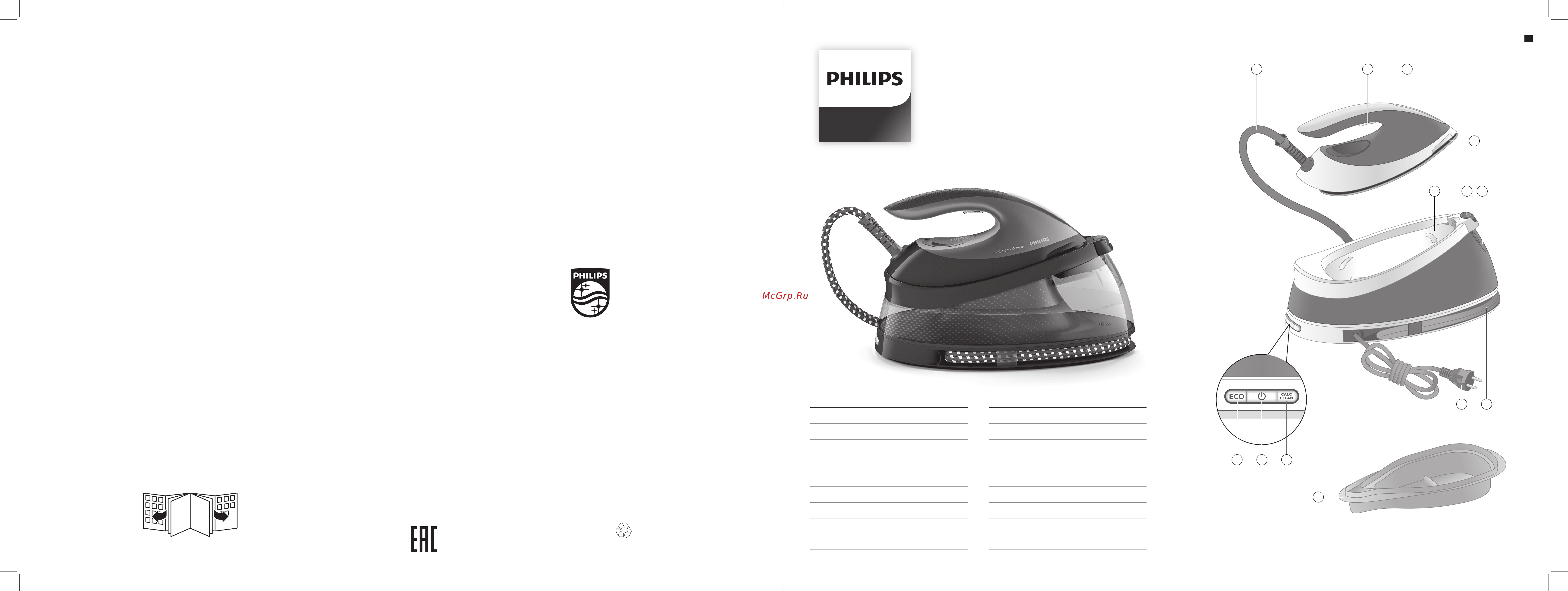Philips GC7833/80 Руководство пользователя онлайн