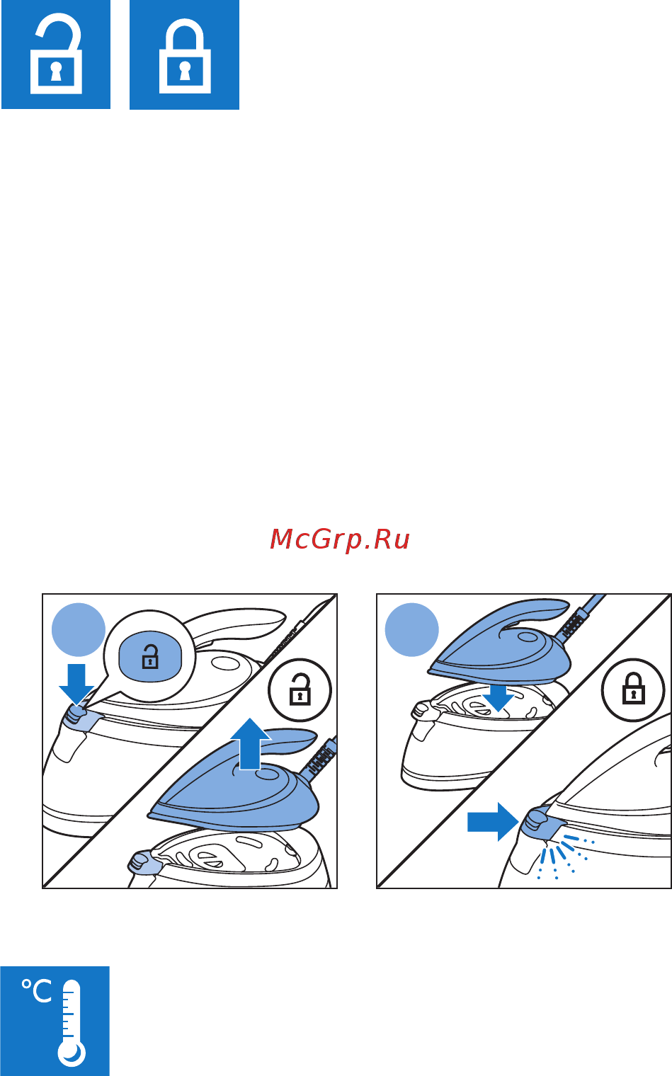 Philips GC7640/80 Инструкция по эксплуатации онлайн [10/44] 225660