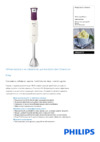 Philips HR2645/70 Брошюра