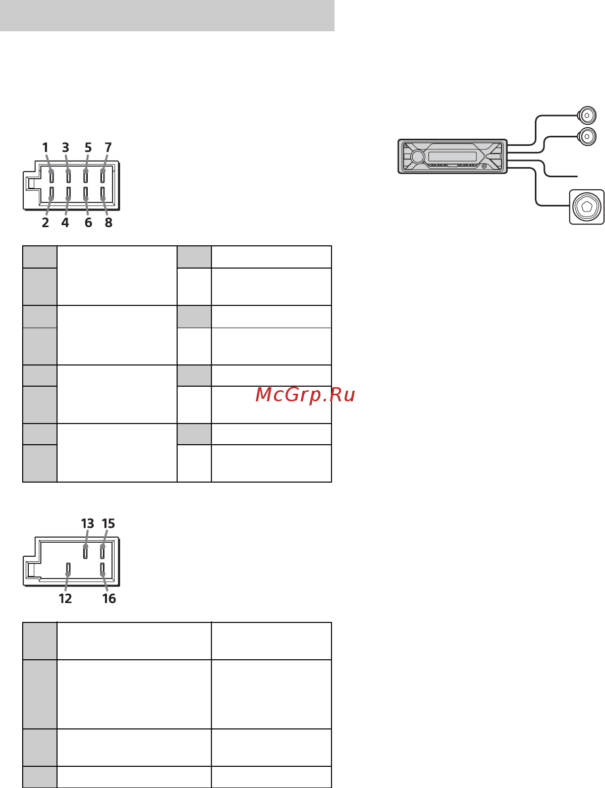 Sony DSX-A410BT [186/236] Al conector del altavoz del vehículo