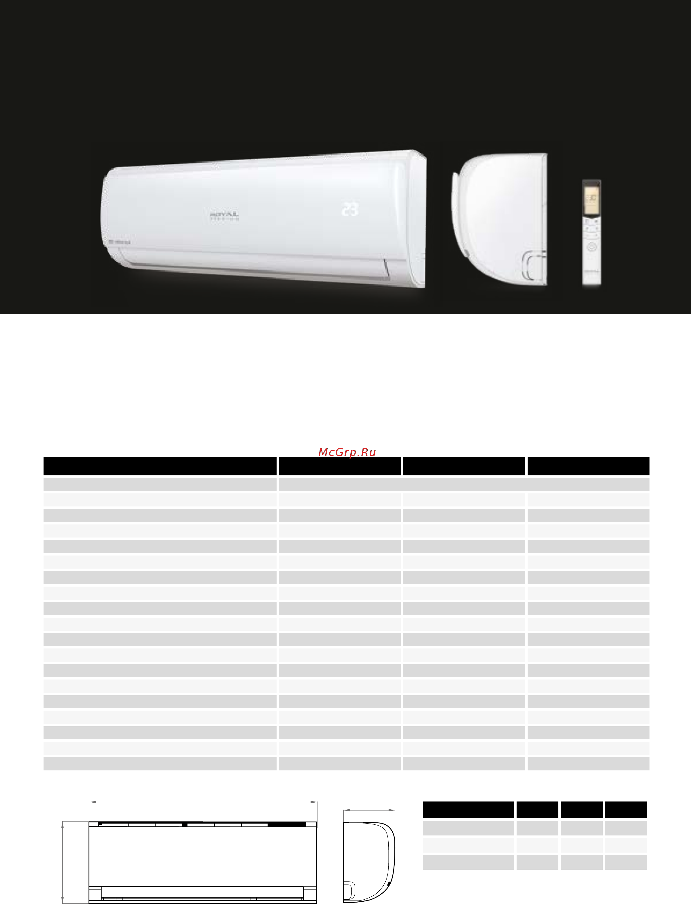 Royal Clima TRIUMPH ARCS-10HPN1T1(P) [7/8] Triumph dc inverter