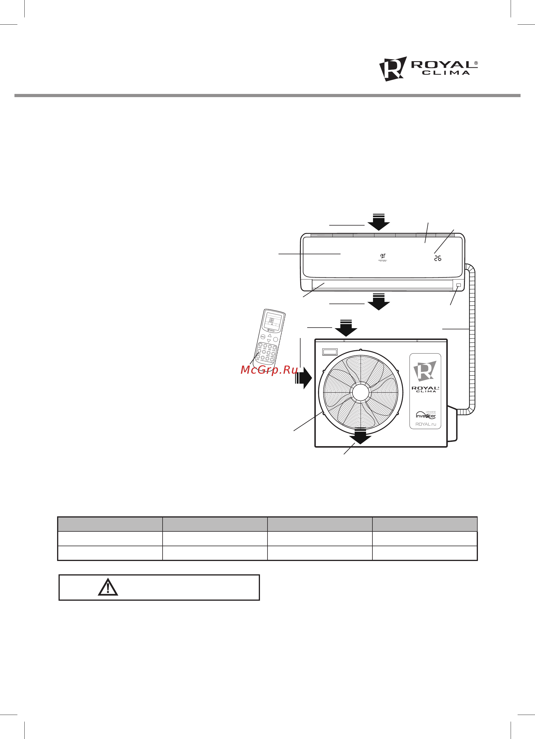 Royal Clima VELA Chrome Inverter RCI-V22HN [5/20] Внутренний блок