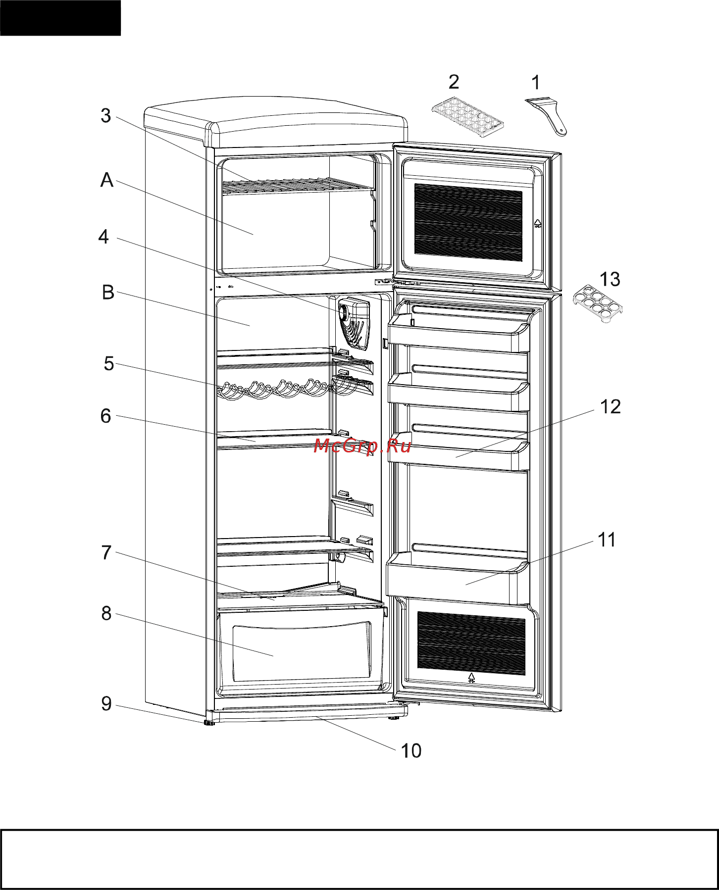 Schaub Lorenz SLUS310C1 [31/32] Part 7 the parts of the appliance and