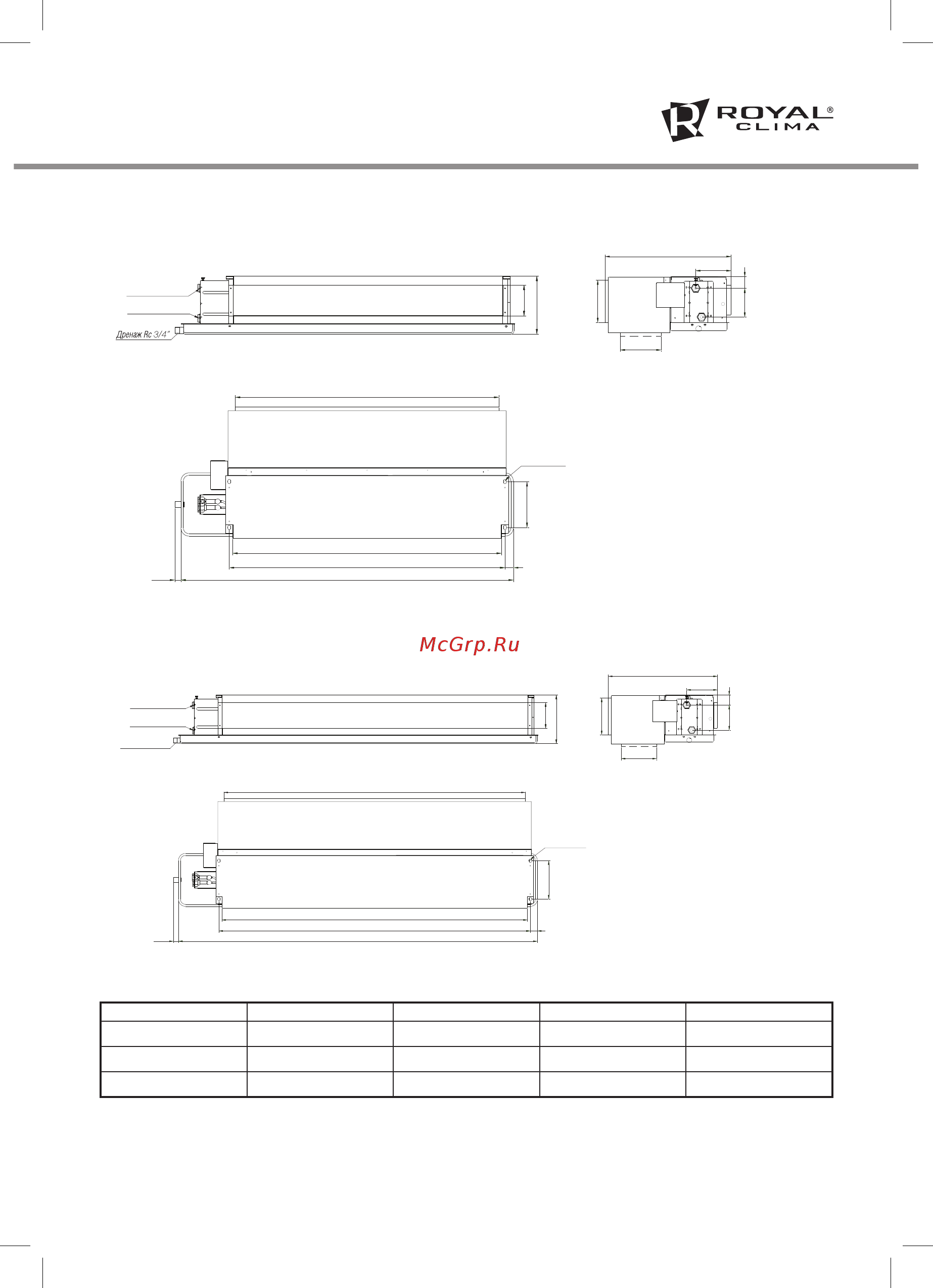 Royal Clima SORGENTE VC-S 100P2A [15/16] Vc s 72p2