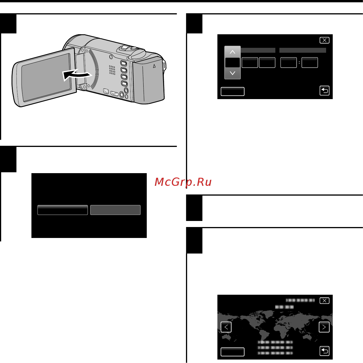 JVC GZ-HM446 BEU [12/116] Instelling van de klok