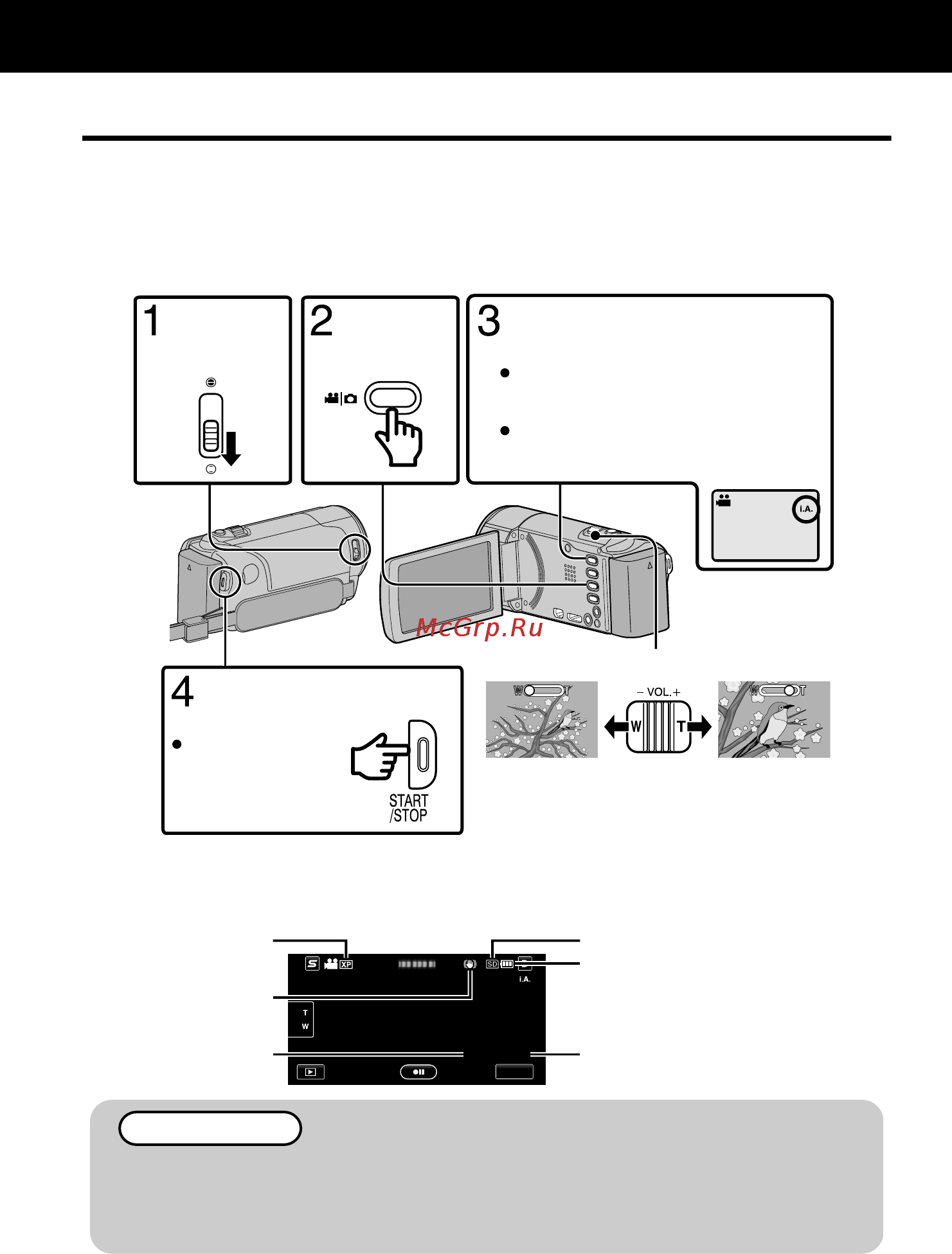 JVC GZ-HM446 BEU [14/116] Video opname