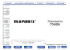 Marantz CD 5005 Silver/Gold Инструкция по эксплуатации