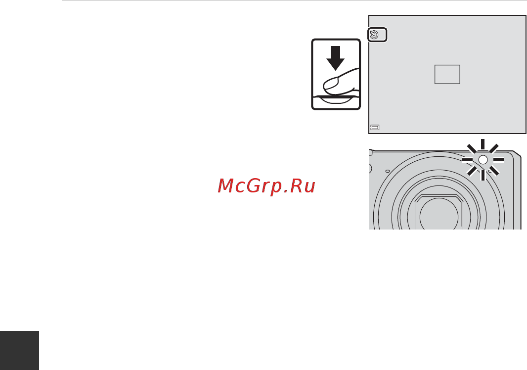 Nikon Coolpix S7000 Black [64/180] Нажмите спусковую кнопку затвора до конца