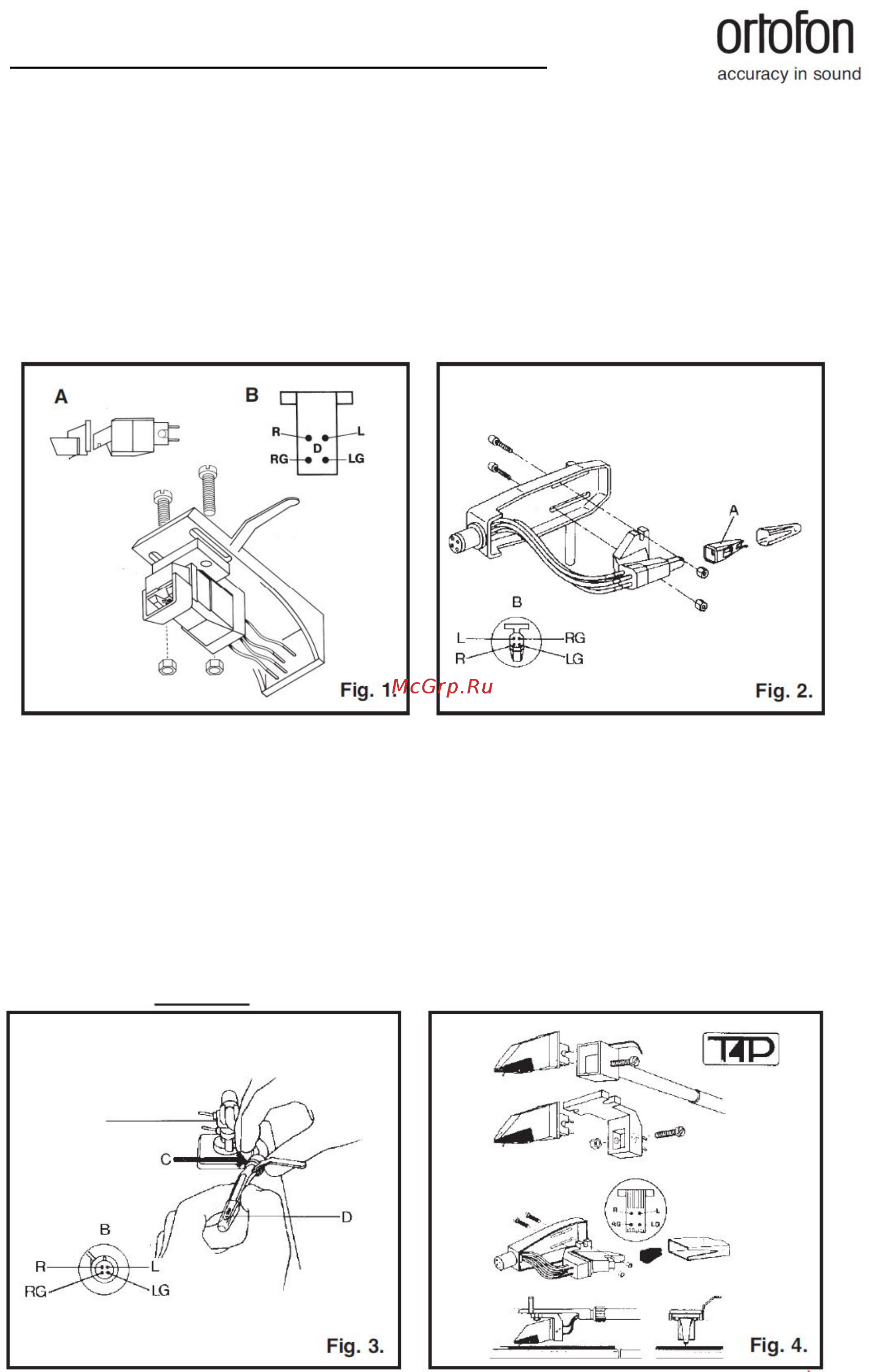 Ortofon OM 3E Инструкция по эксплуатации онлайн