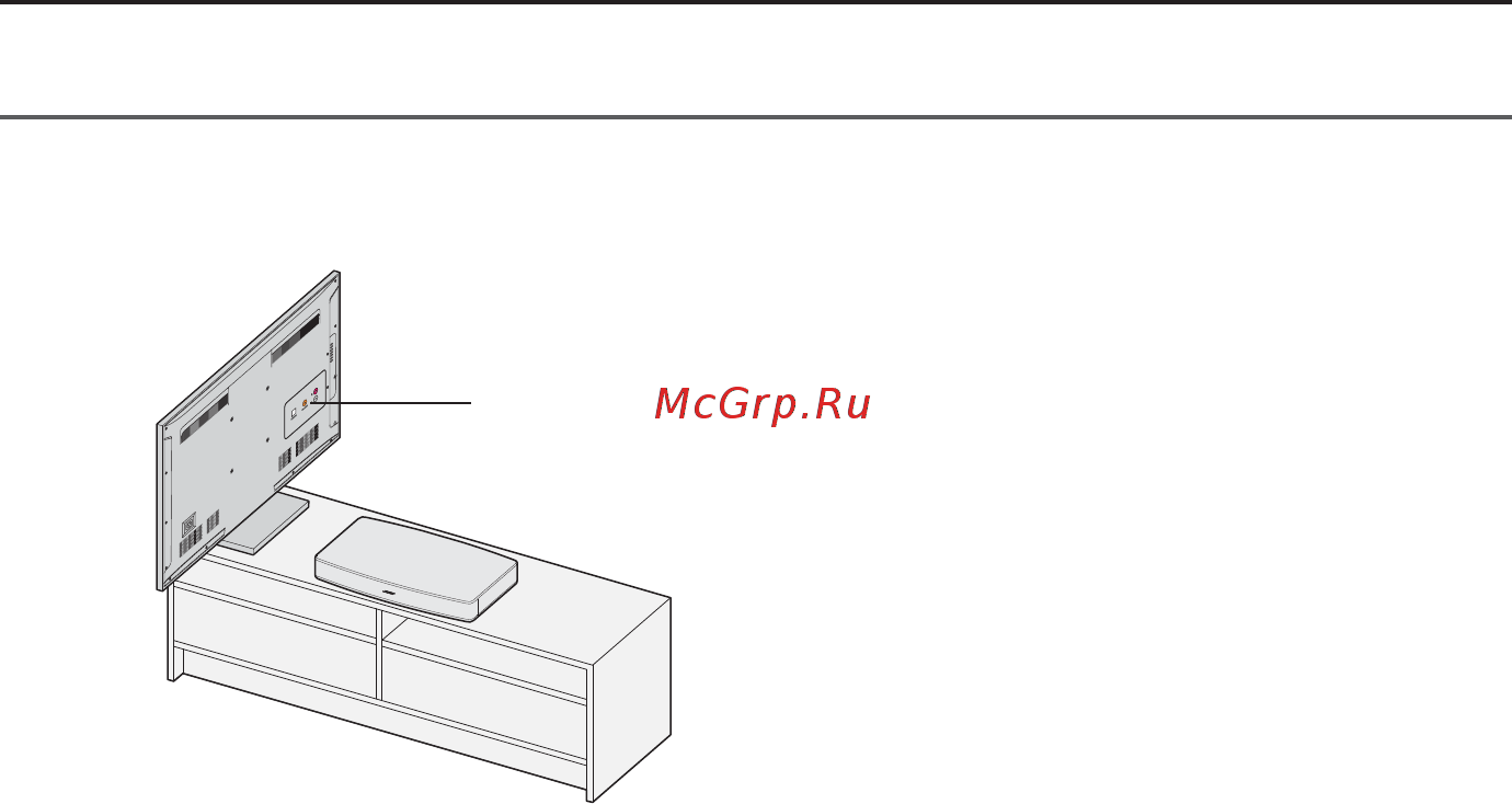 Bose Solo 15 II TV Sound System Black [8/34] Шаг 1 расположение акустической системы