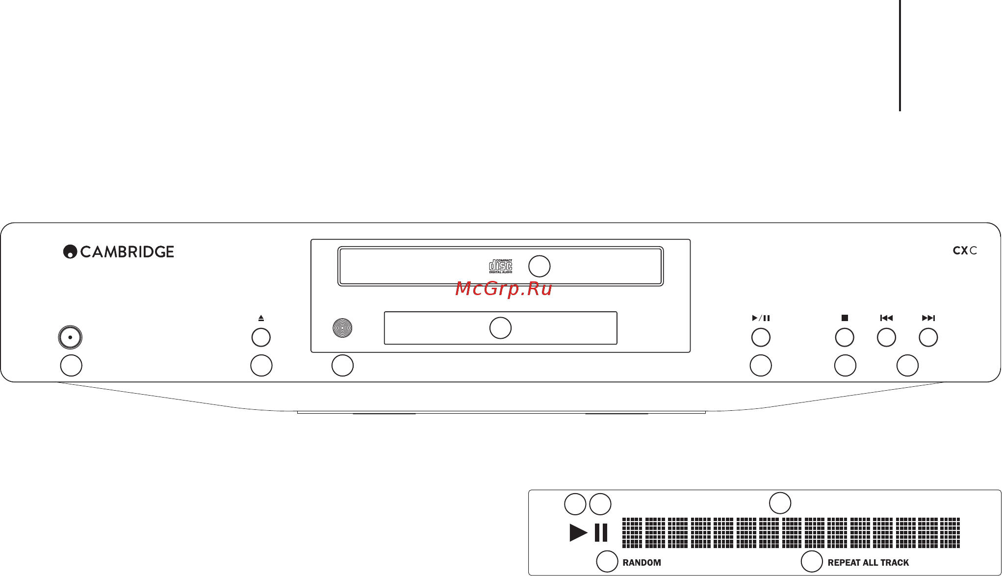 Cambridge Audio SA 8005 Silver/Gold [5/9] Воспроизведение