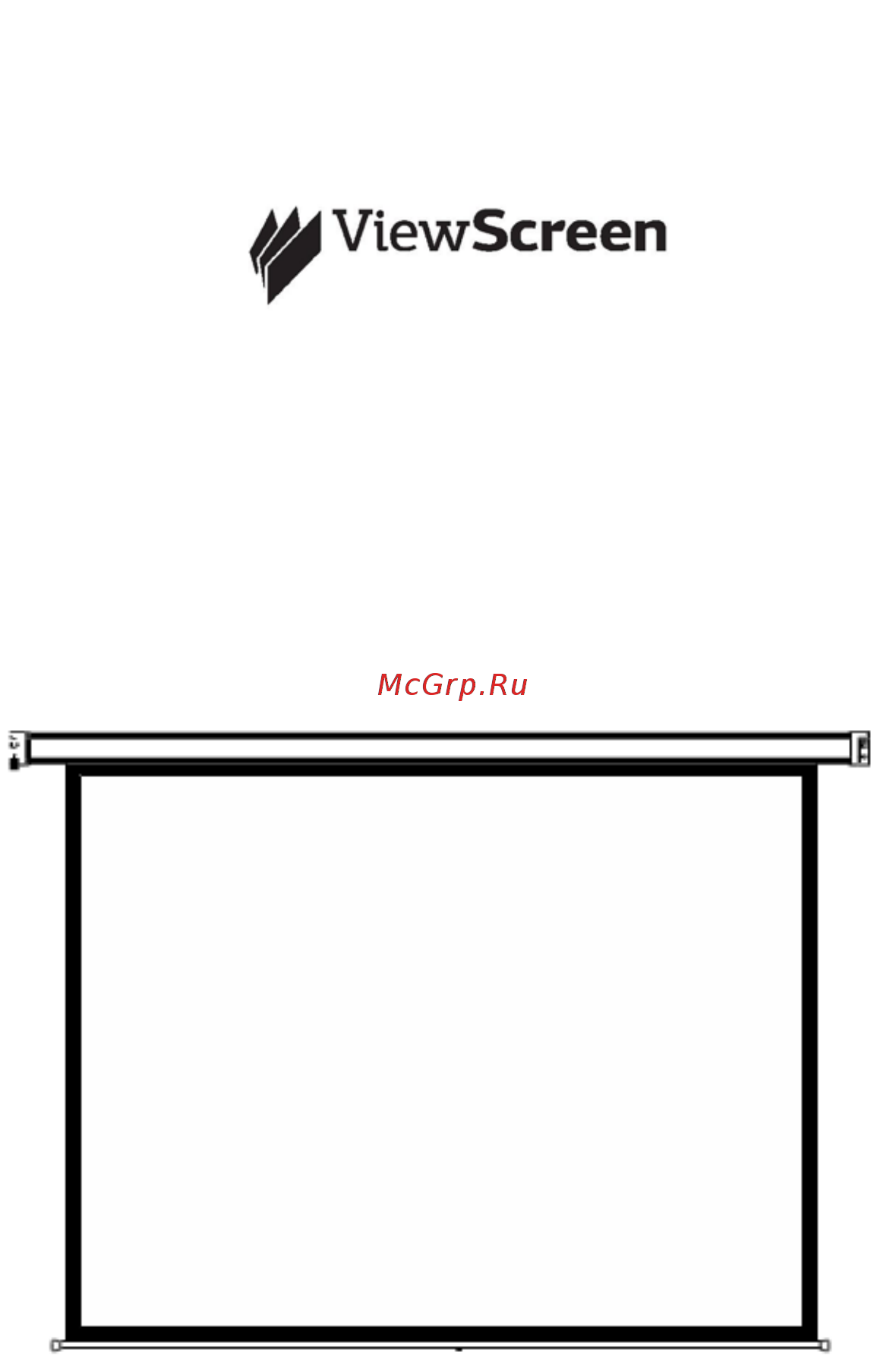 Viewscreen Breston 16:10 (EBR-16106) Инструкция по эксплуатации онлайн