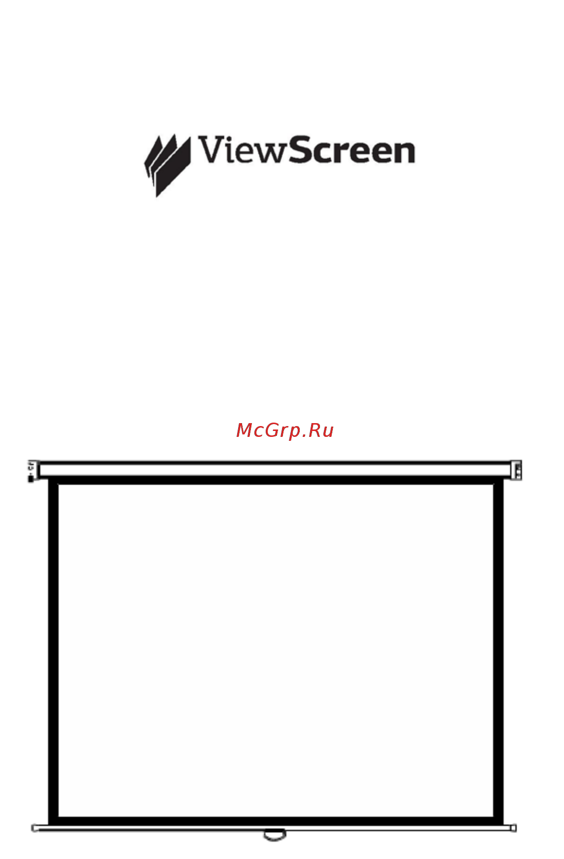 Viewscreen Lotus 4:3 153*114 MW (WLO-4301) Инструкция по эксплуатации онлайн