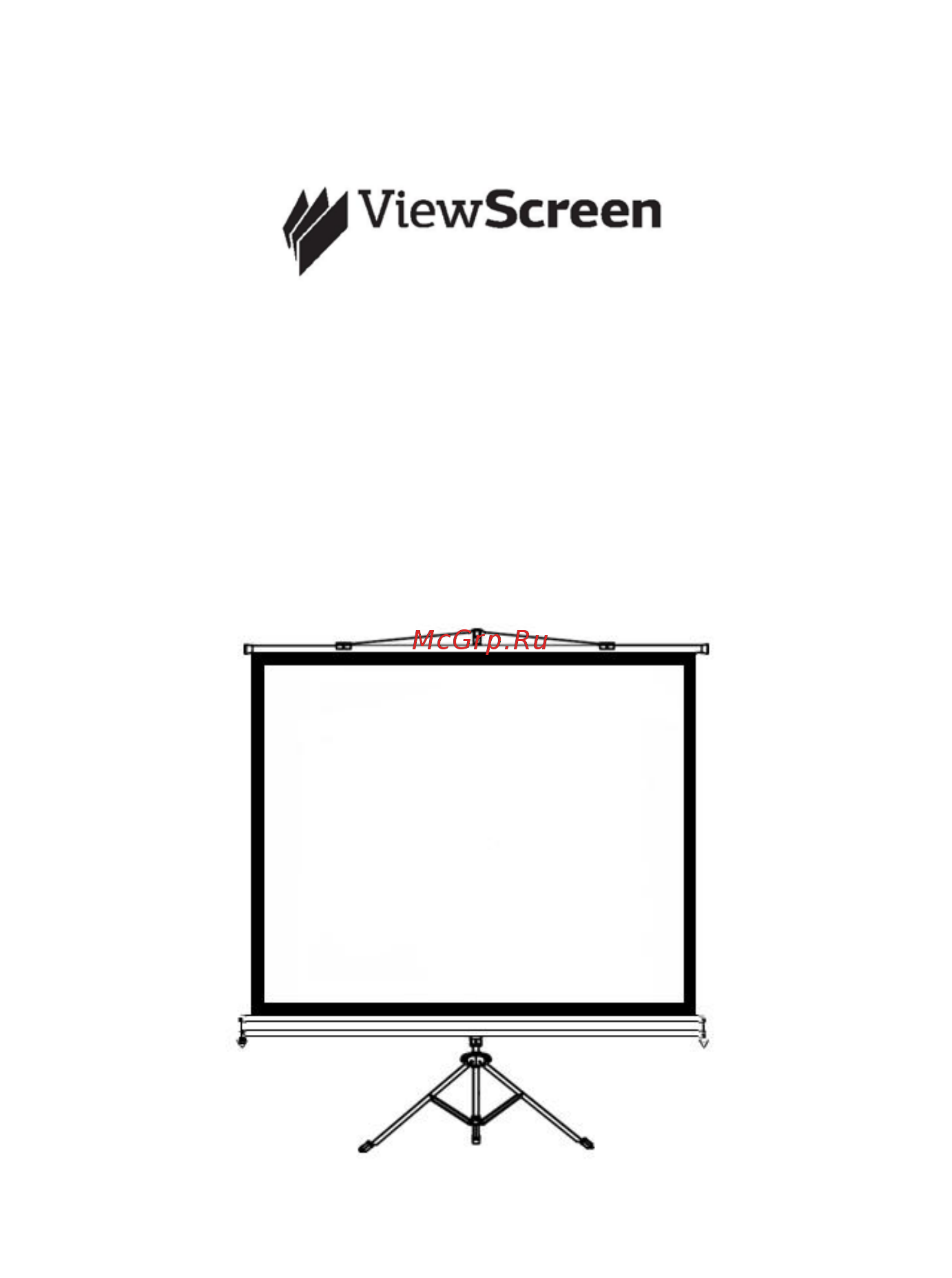 Viewscreen Clamp Pro 4:3 171*128 MW (TCP-1107) Инструкция по эксплуатации онлайн