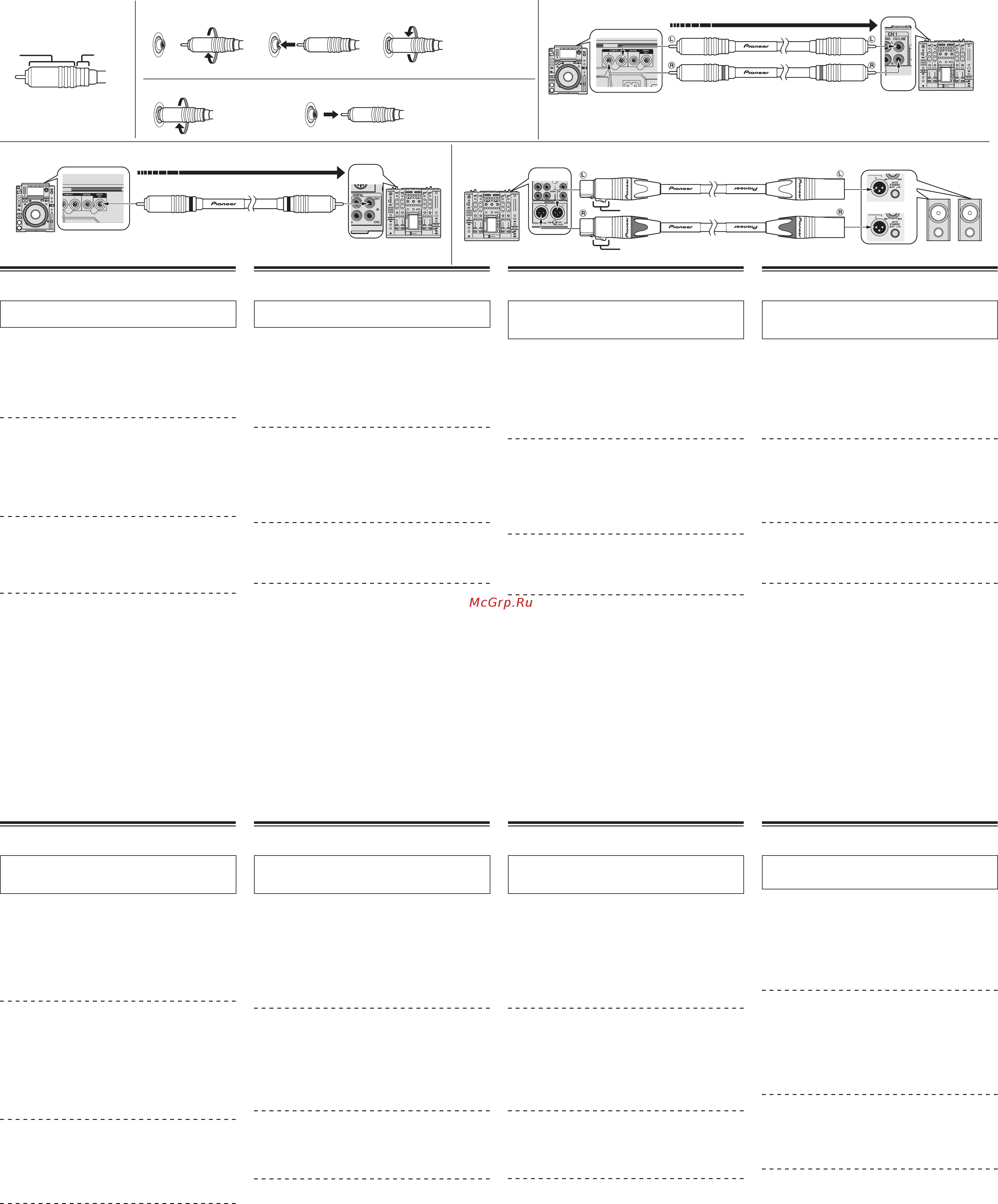 Pioneer DAS-RCA020R [2/2] Aansluitingen