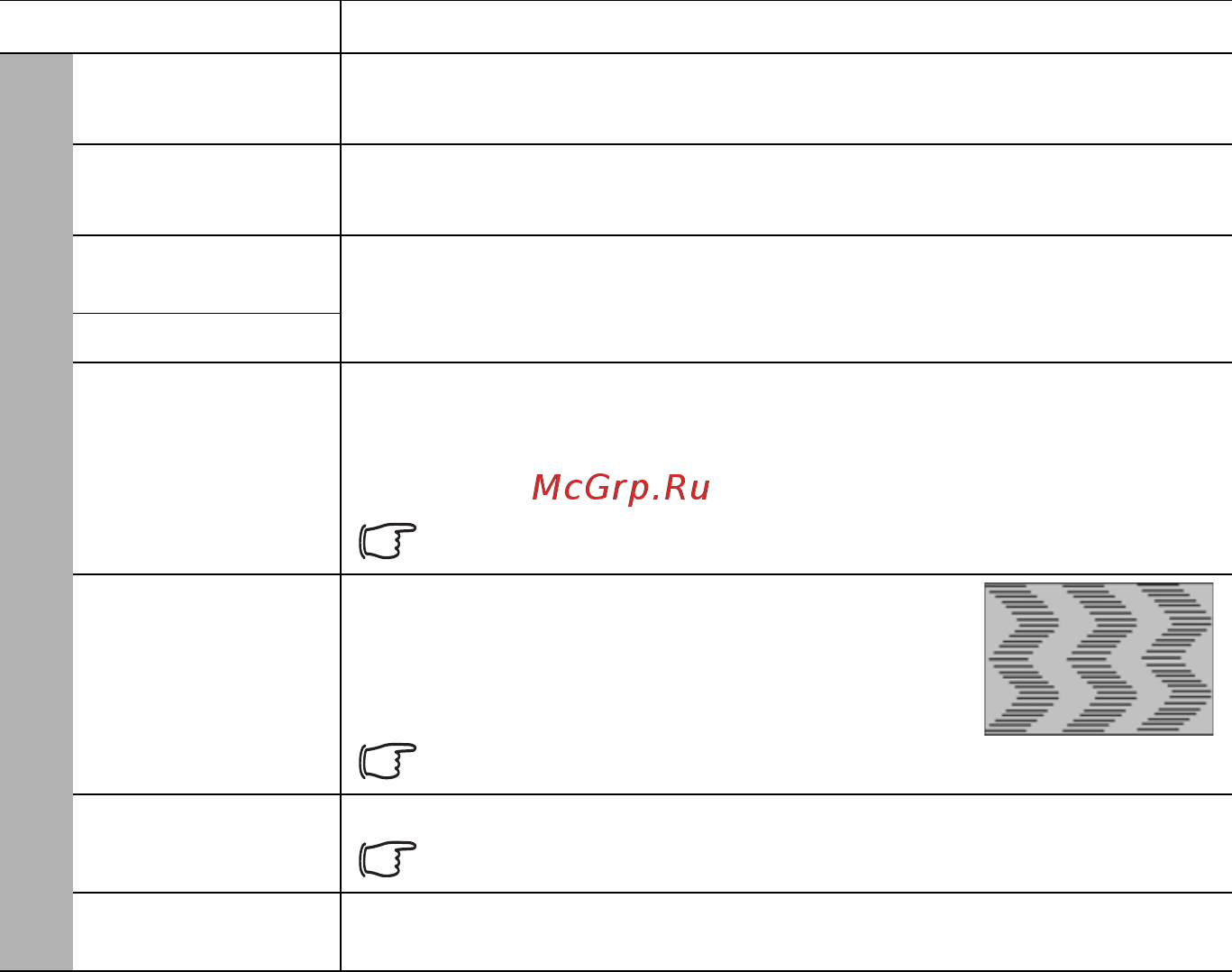 Benq MW632ST [41/61] Описание каждого меню
