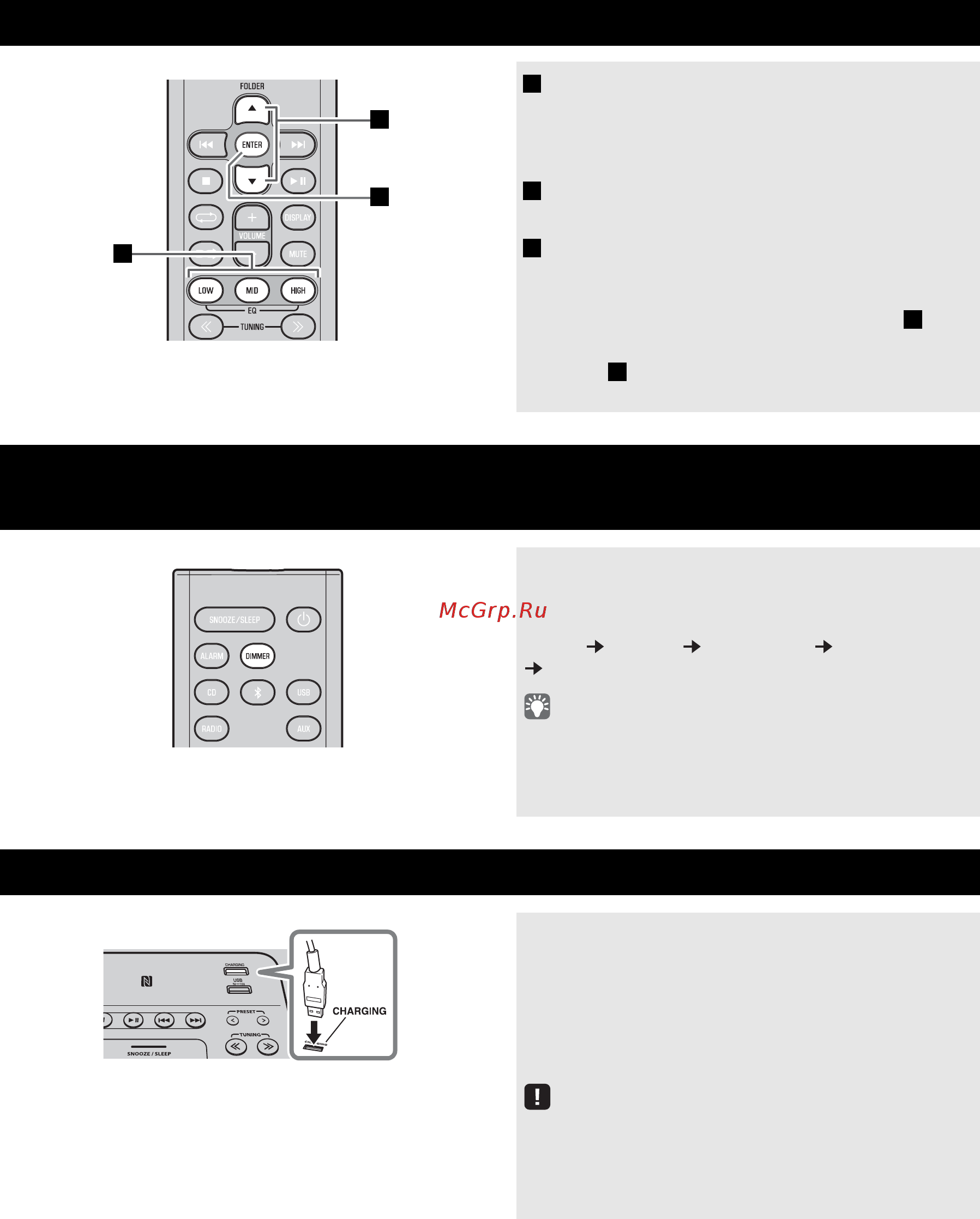 Yamaha TSX-B235 Pure White [36/227] Charge avec le port charging