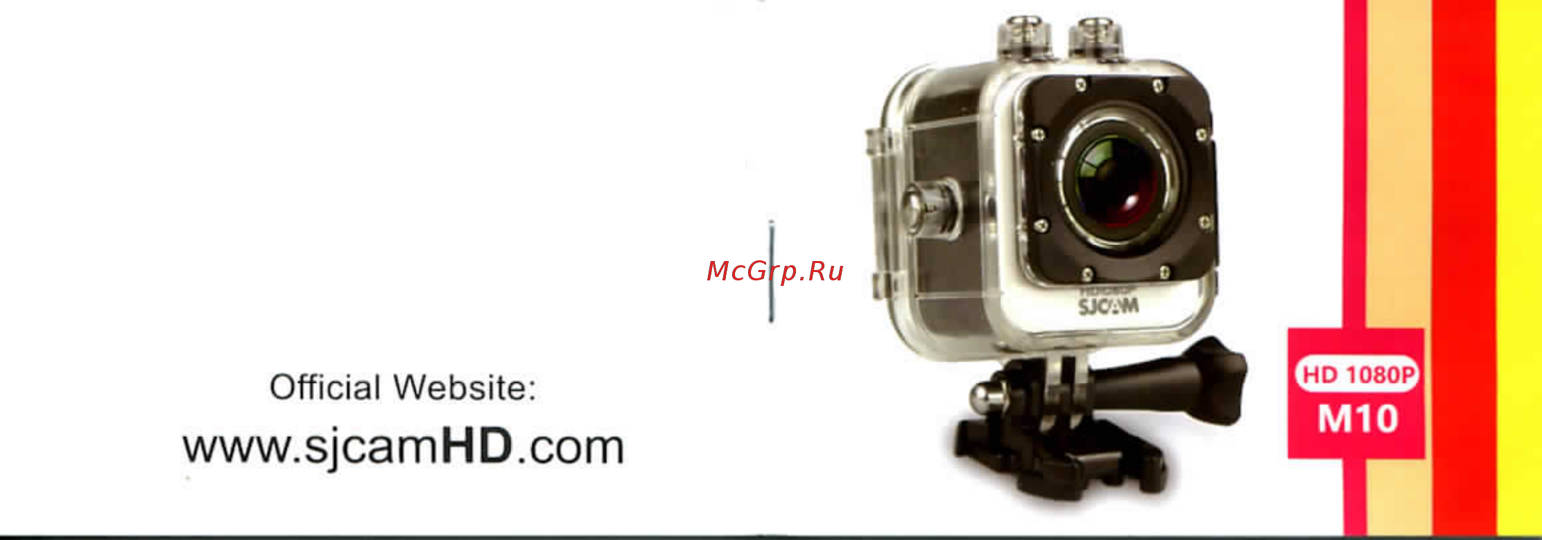 SJCAM M10 Инструкция по эксплуатации онлайн