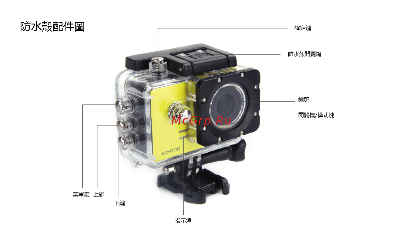 SJCAM SJ5000 Black Инструкция по эксплуатации онлайн [17/18] 369317