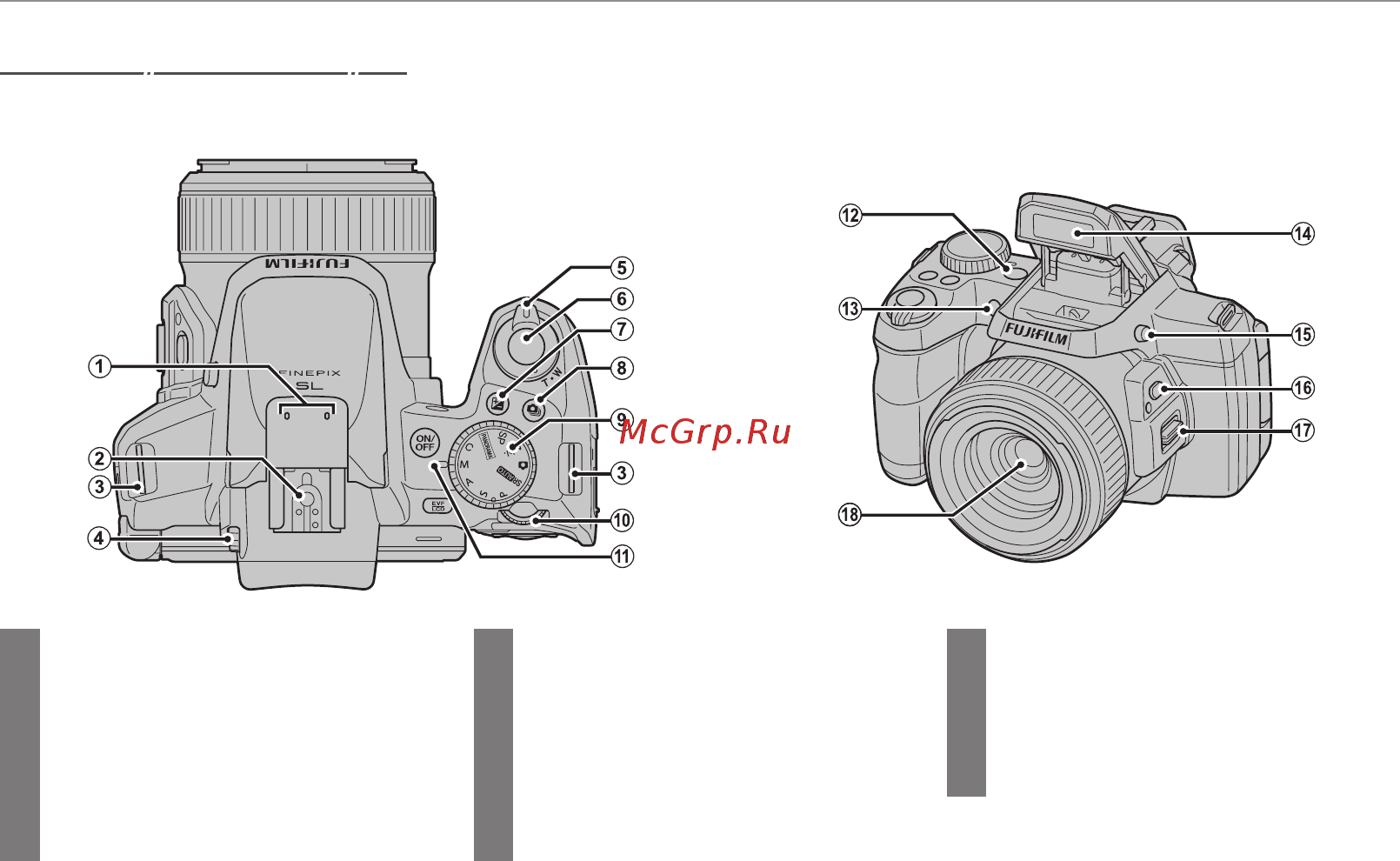 Fujifilm FinePix S1 [14/148] Части фотокамеры
