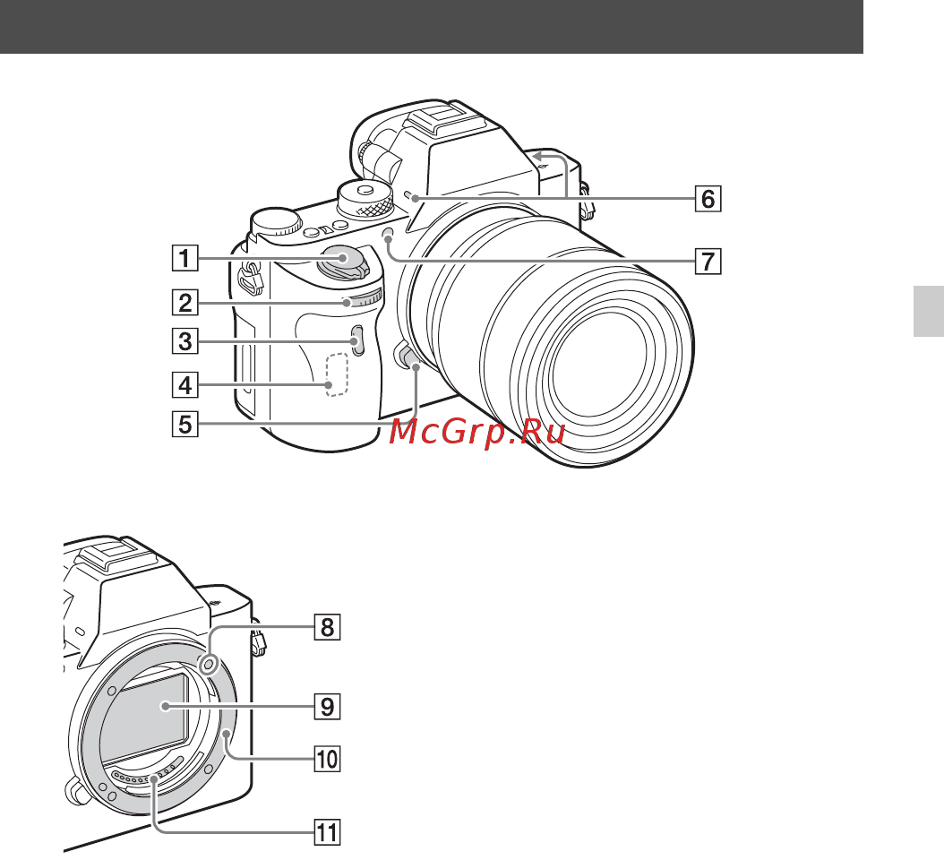 Sony Alpha A7R II Body [15/787] Identifying parts