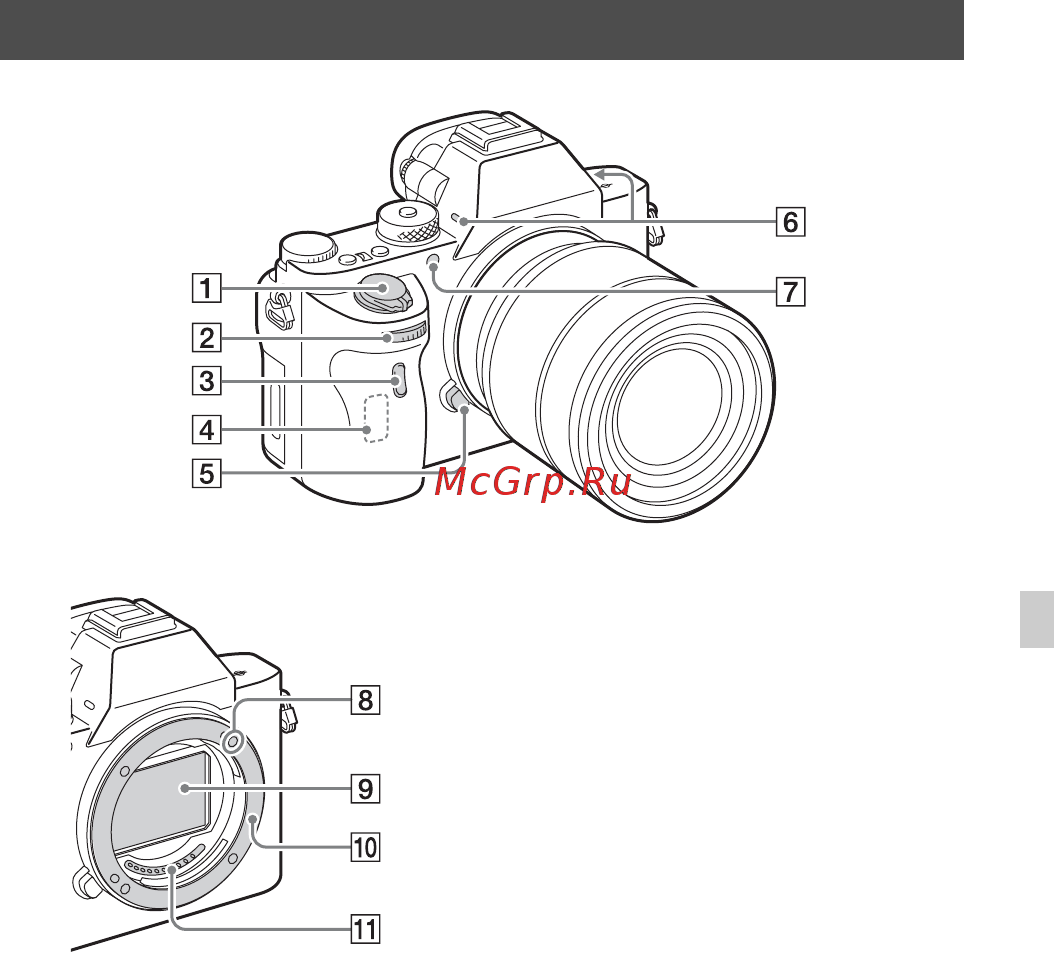 Sony Alpha A7R II Body [359/787] Antenna wi fi incorporata