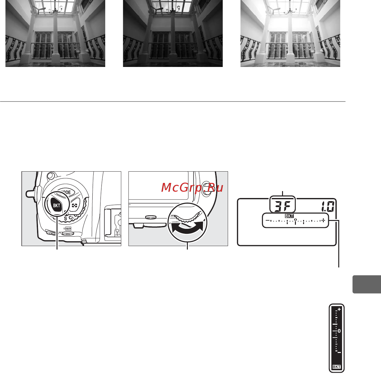 Nikon D5 Body [169/420] Брекетинг экспозиции и вспышки
