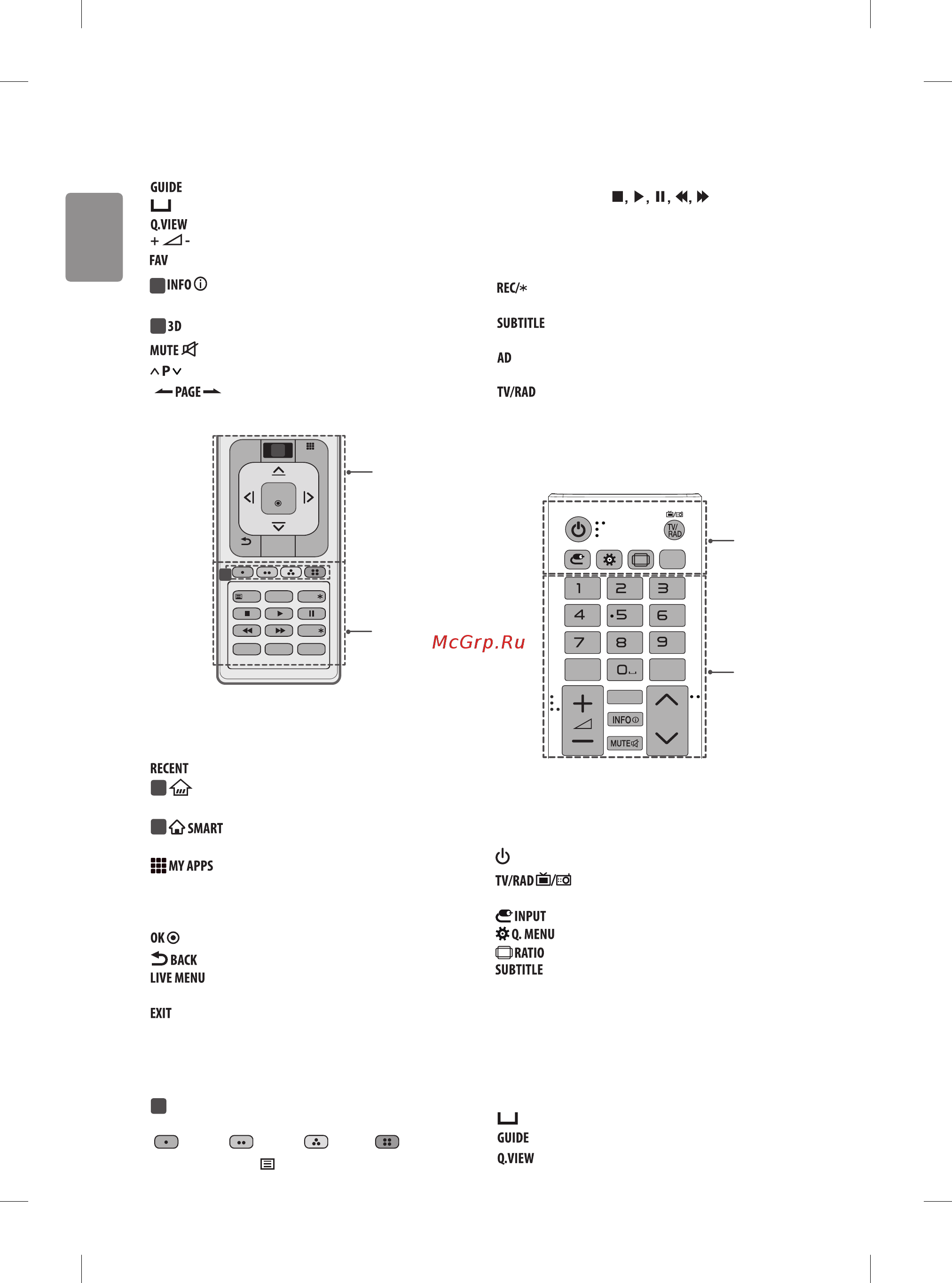 LG 43LH560V Инструкция по эксплуатации онлайн [14/30] 228613