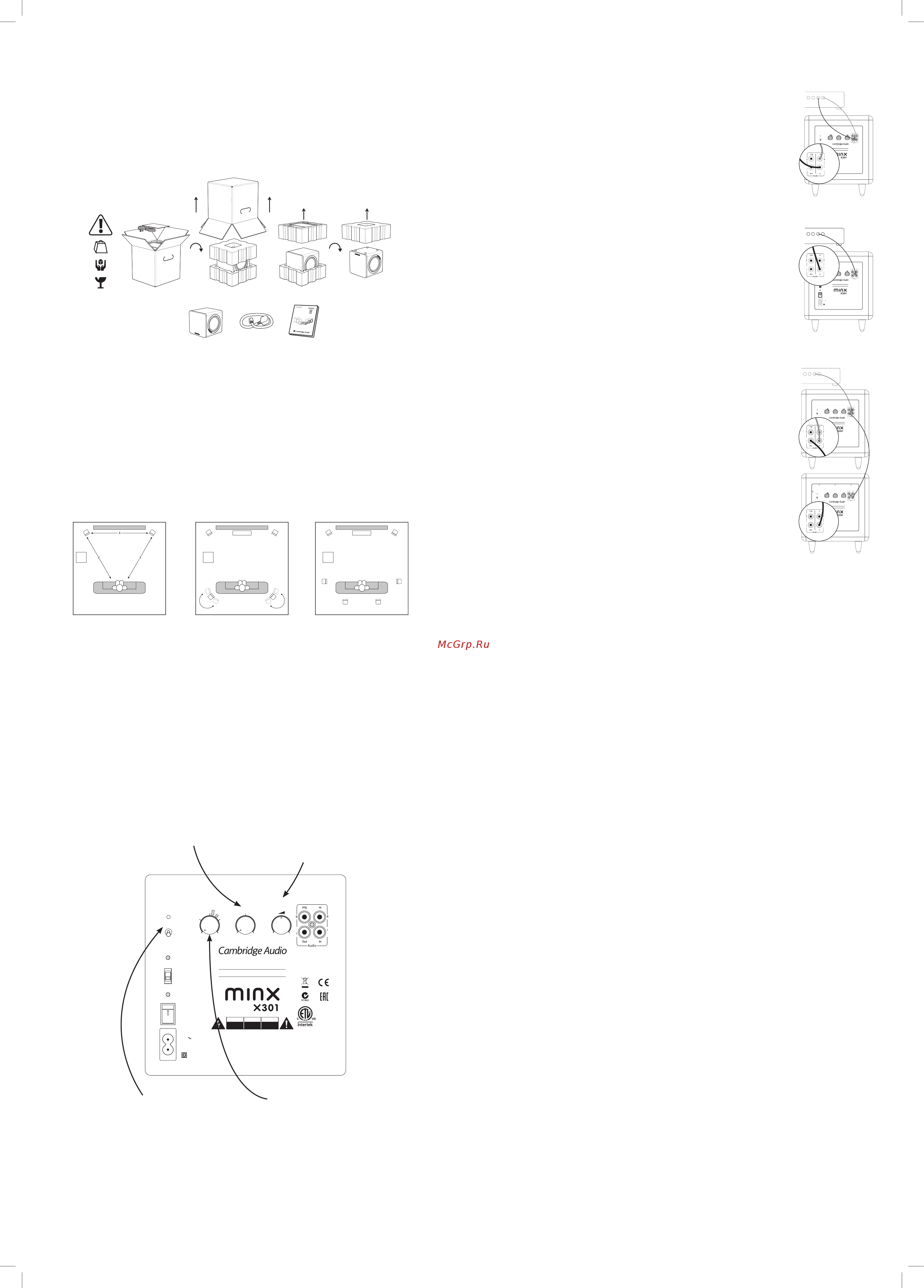 Cambridge Audio Minx X201 White [2/2] Unpacking