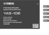 Yamaha YAS-106 Black Инструкция по эксплуатации