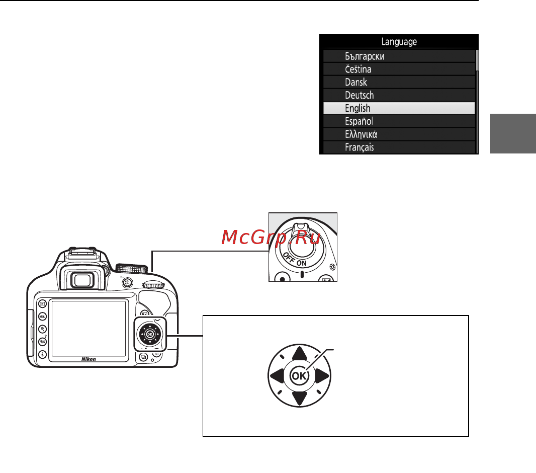 Nikon D3400 черный [47/140] Настройка с помощью меню фотокамеры