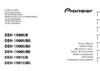 Pioneer DEH-1901UBG Инструкция по эксплуатации