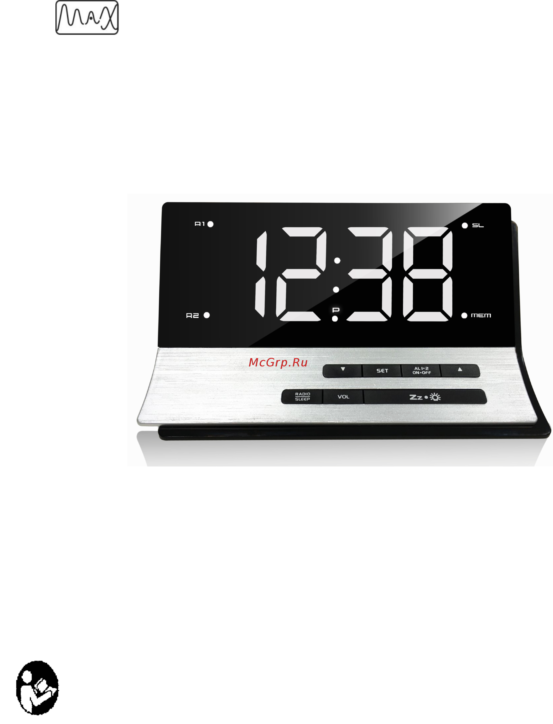 Max CR-2907W Инструкция по эксплуатации онлайн