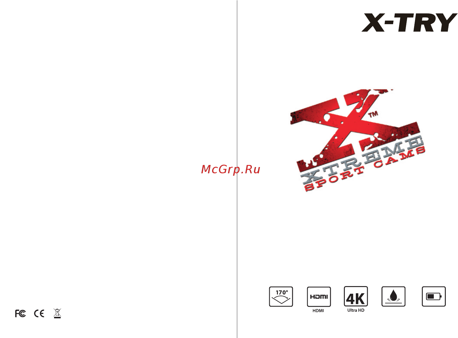 X-Try XTC250 PRO Black Инструкция по эксплуатации онлайн