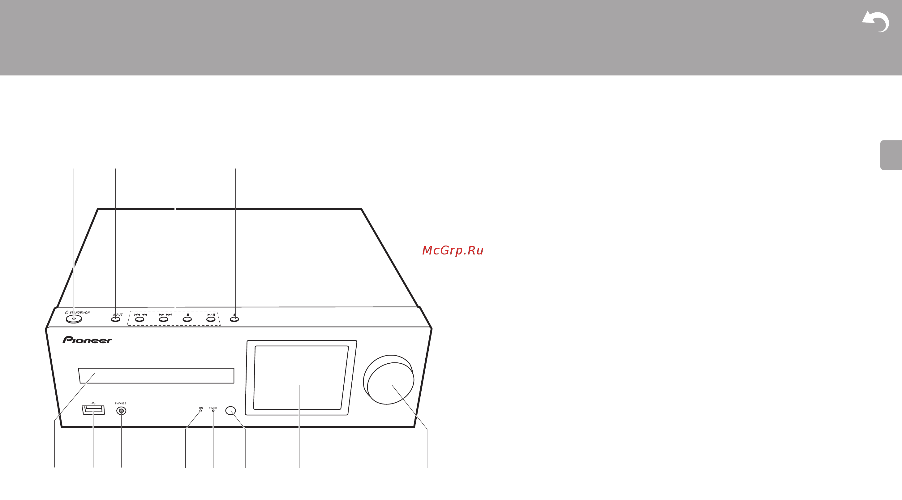 Pioneer X-HM86D-S [4/46] Воспроизведение