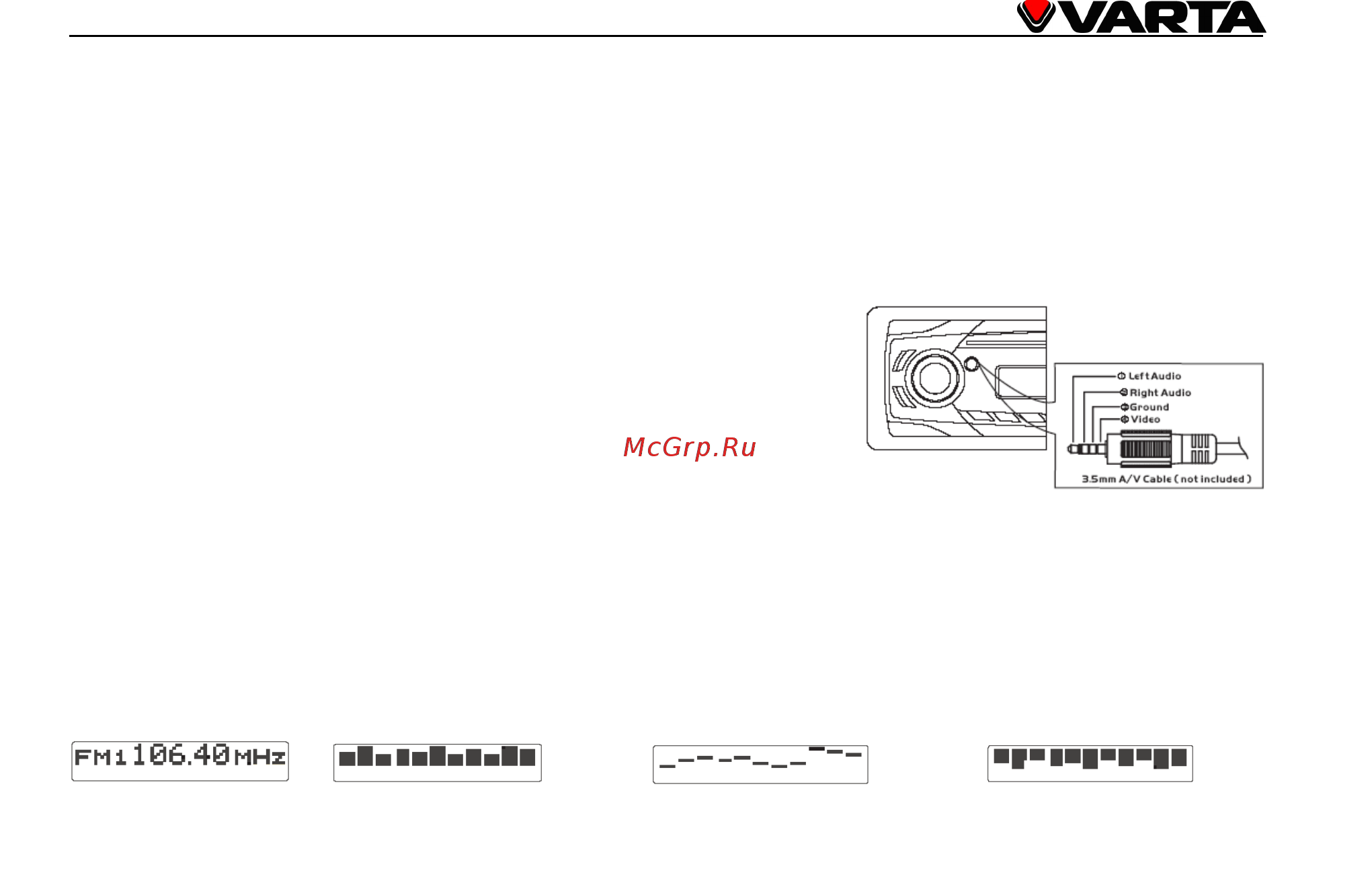 Varta V-DV800BT [18/105] V dv800bt